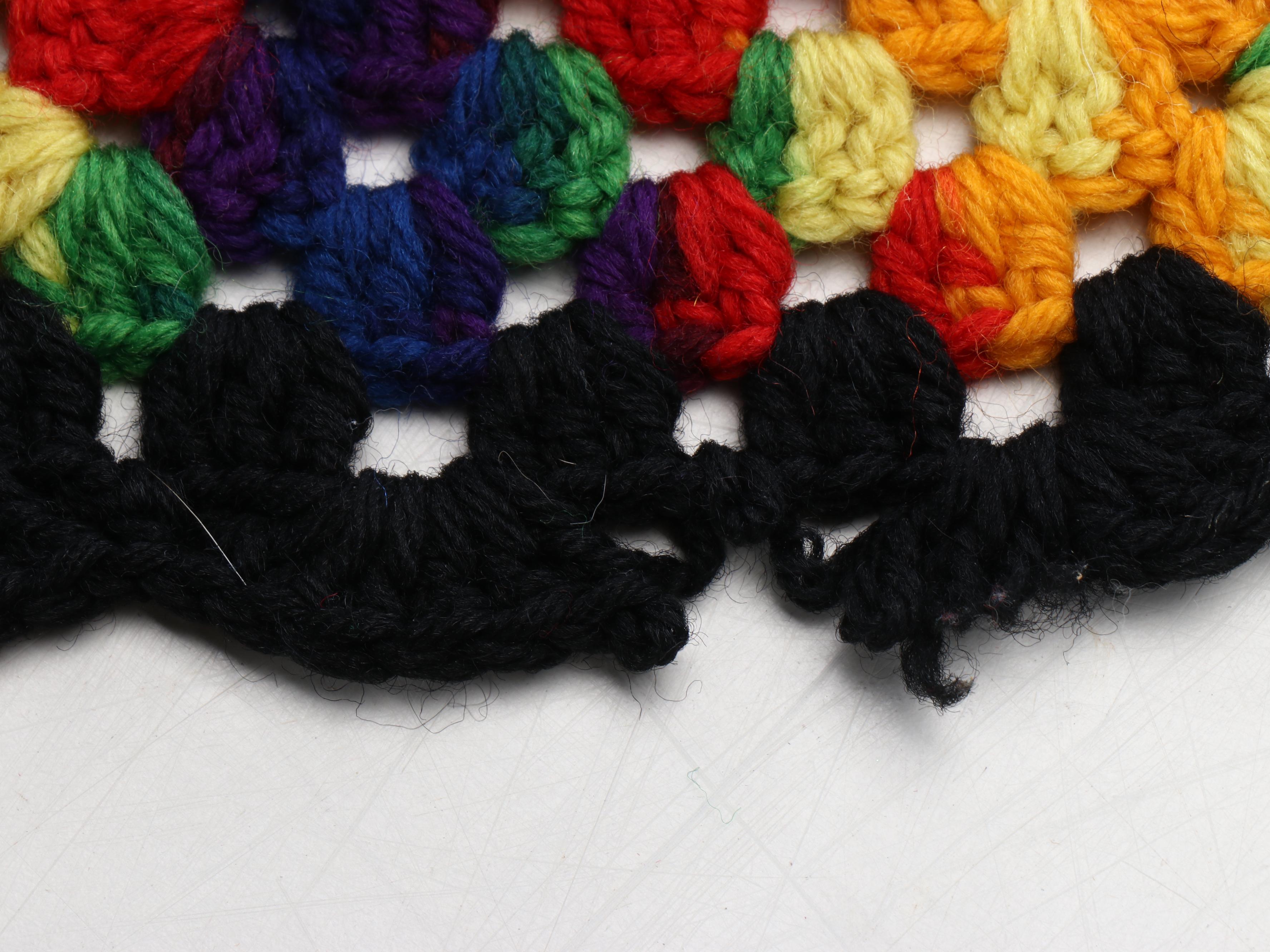 Handmade Granny Square Crochet Blankets