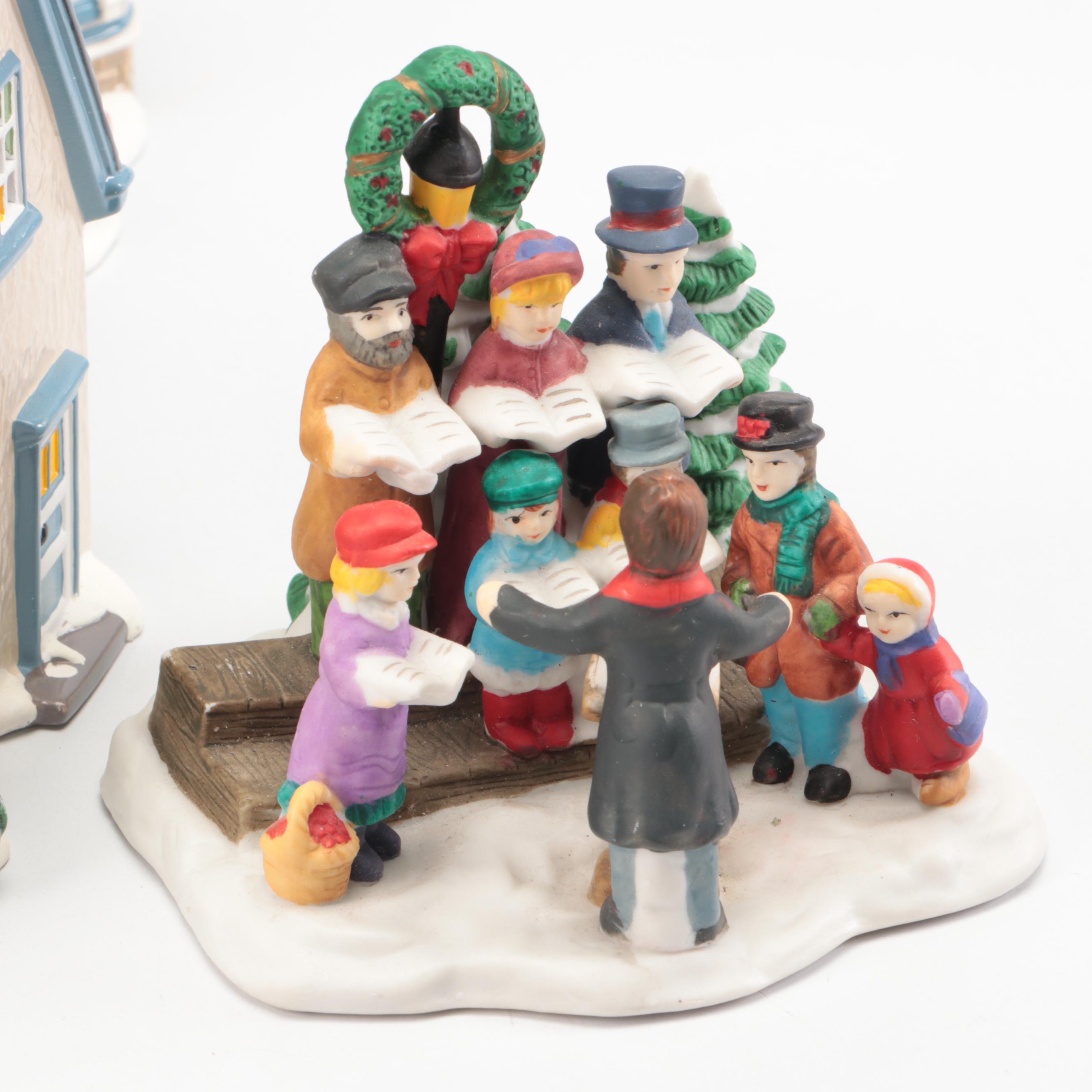 Department 56 "Hidden Ponds House" and More Christmas Village Decor