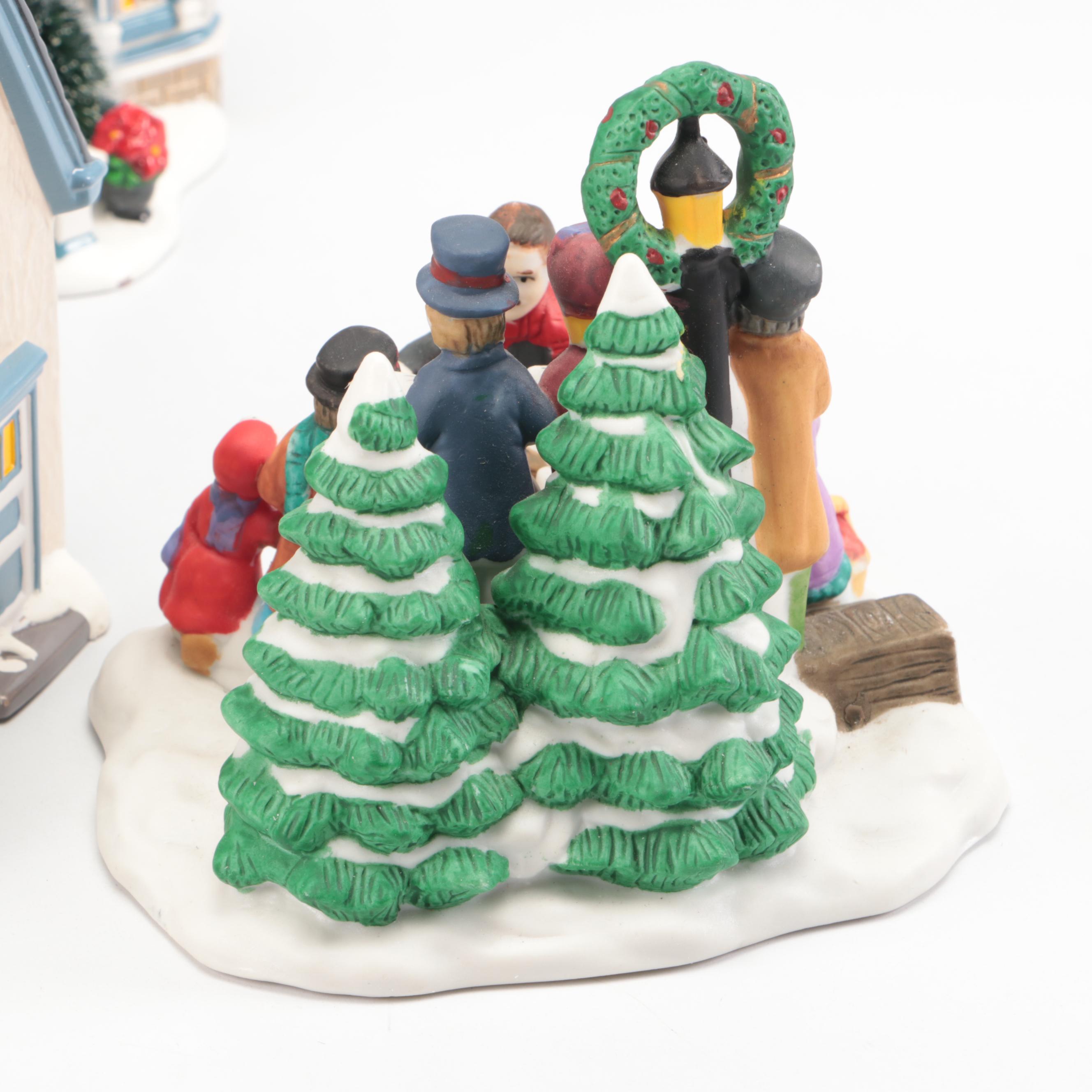 Department 56 "Hidden Ponds House" and More Christmas Village Decor
