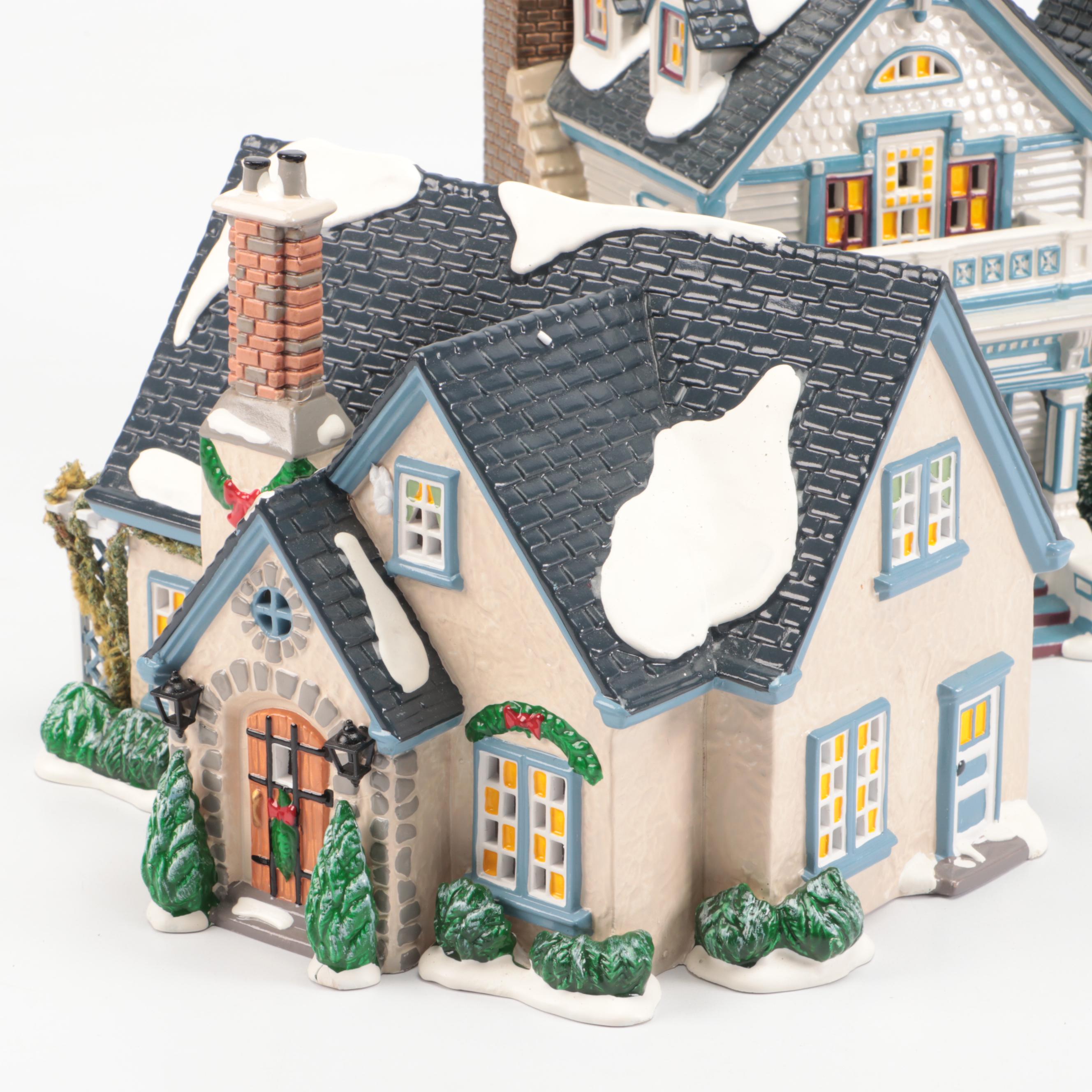 Department 56 "Hidden Ponds House" and More Christmas Village Decor