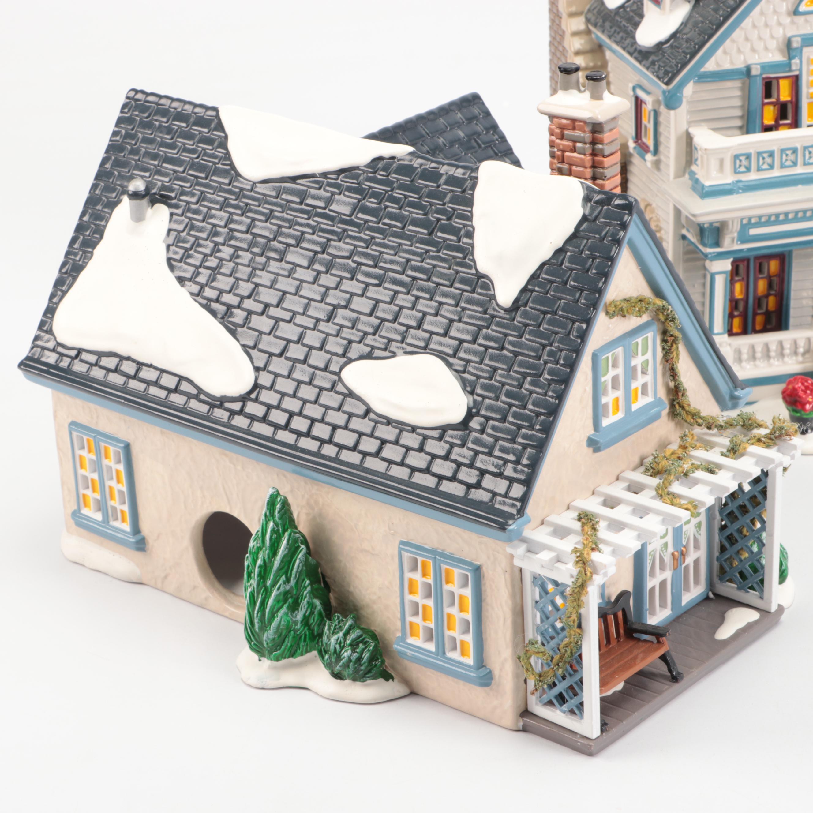 Department 56 "Hidden Ponds House" and More Christmas Village Decor