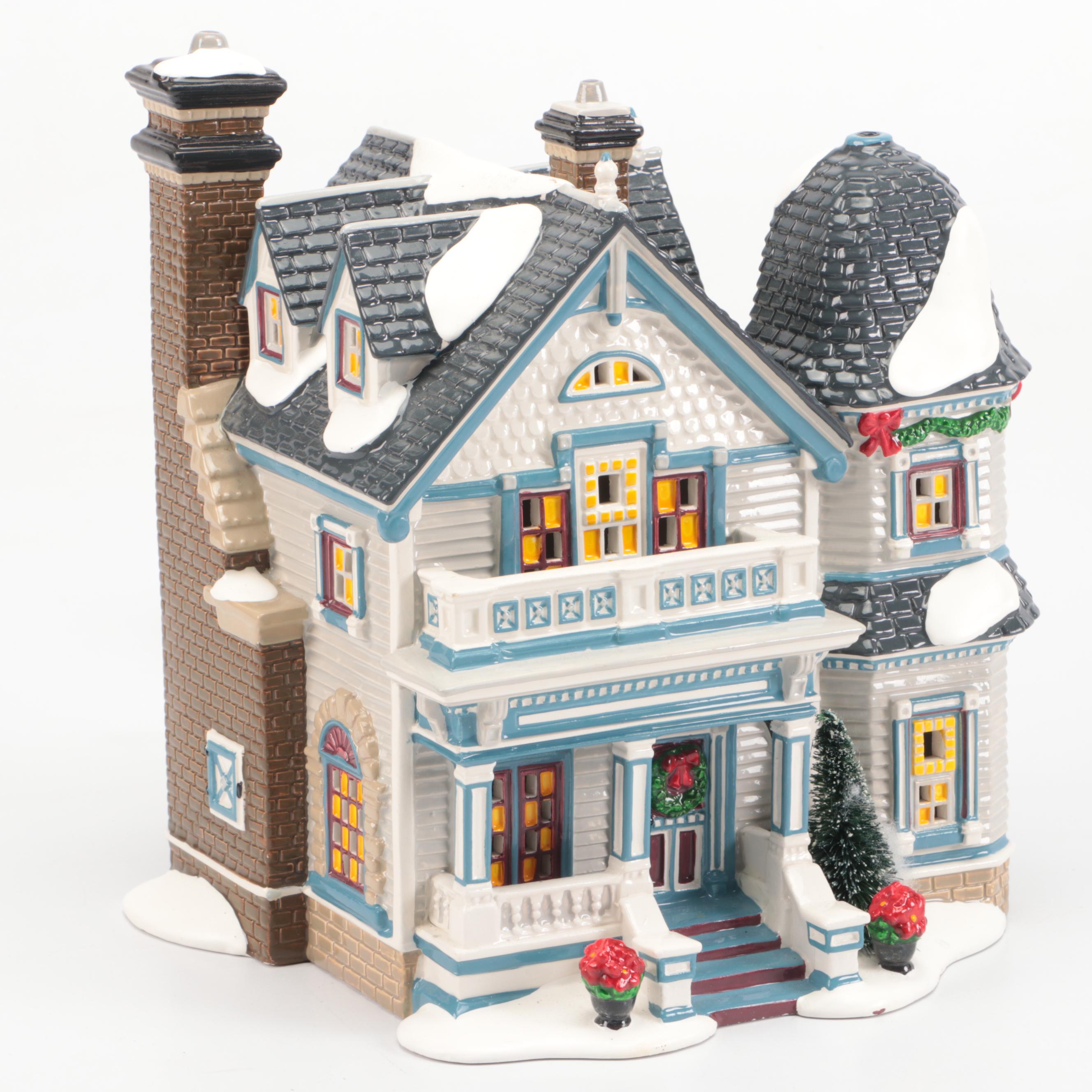 Department 56 "Hidden Ponds House" and More Christmas Village Decor