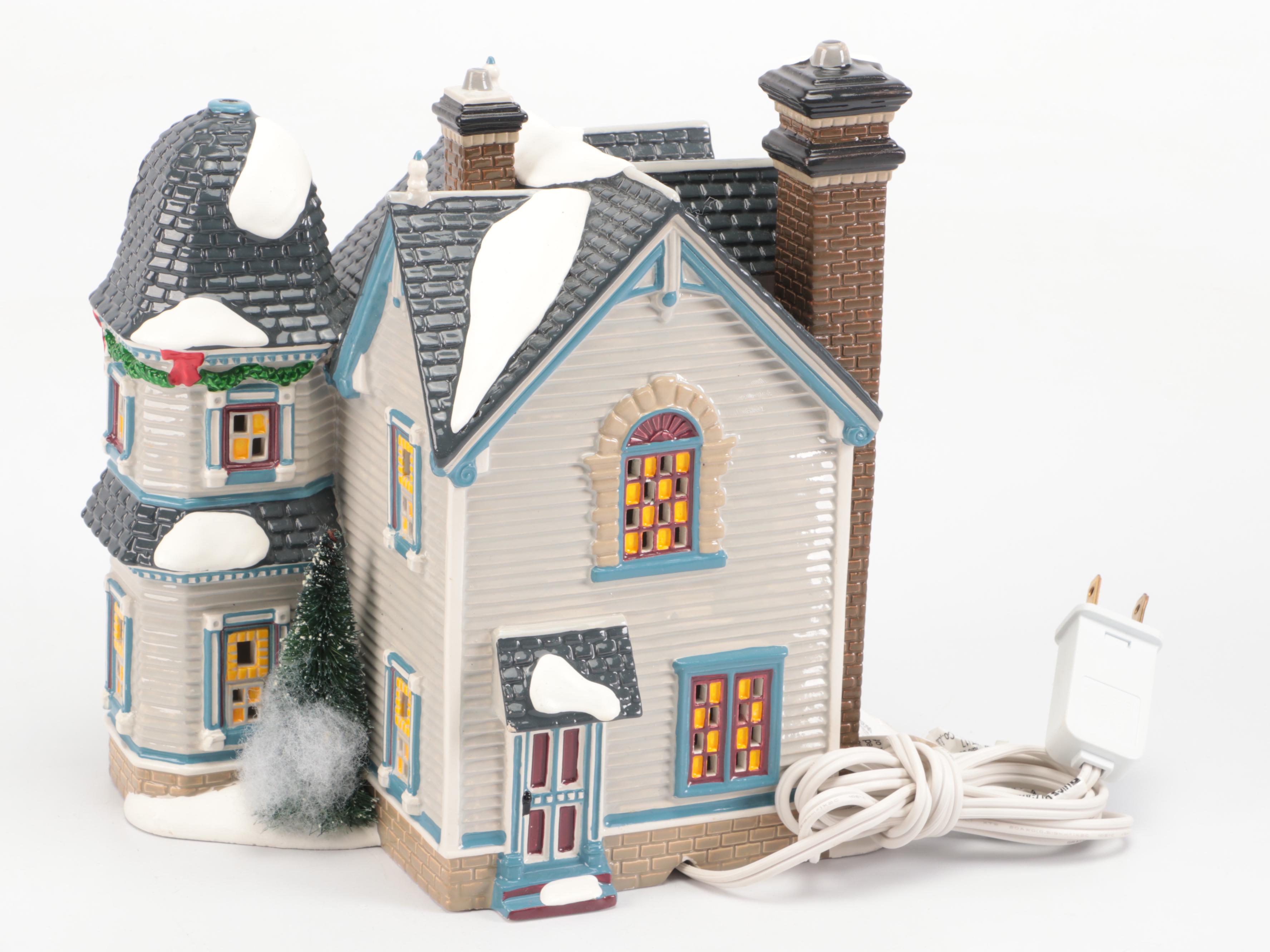 Department 56 "Hidden Ponds House" and More Christmas Village Decor