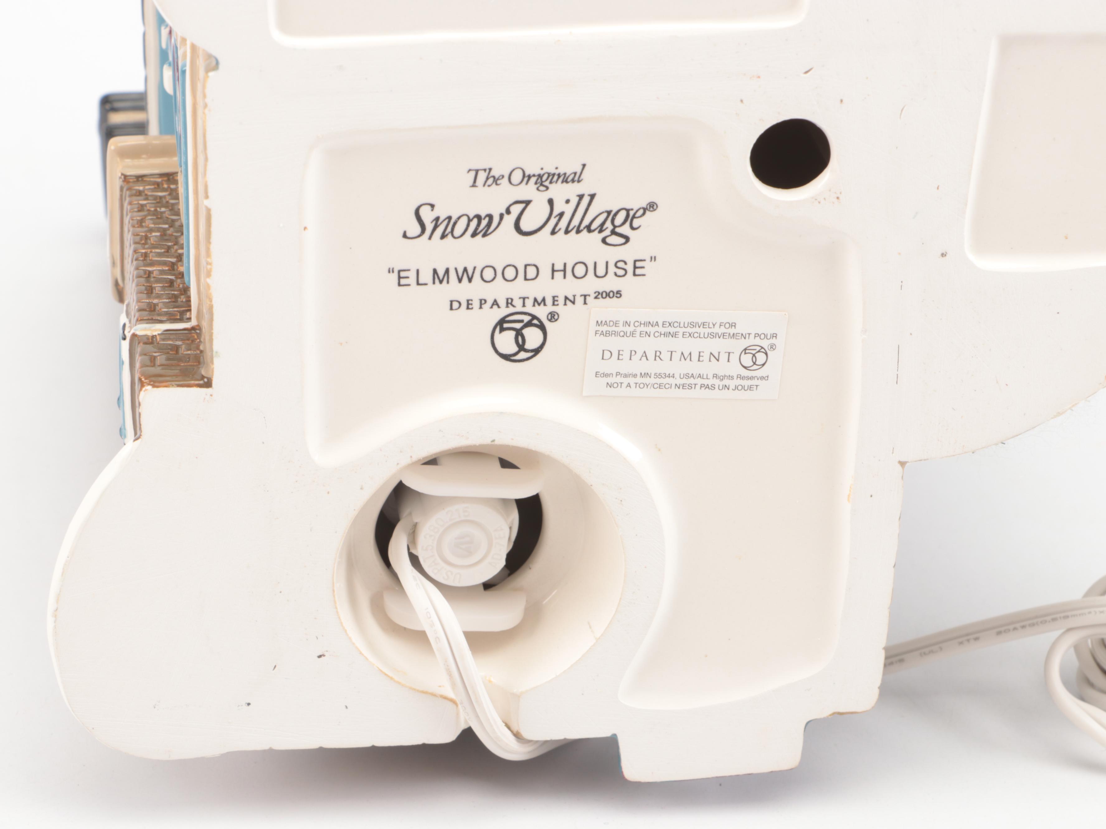 Department 56 "Hidden Ponds House" and More Christmas Village Decor