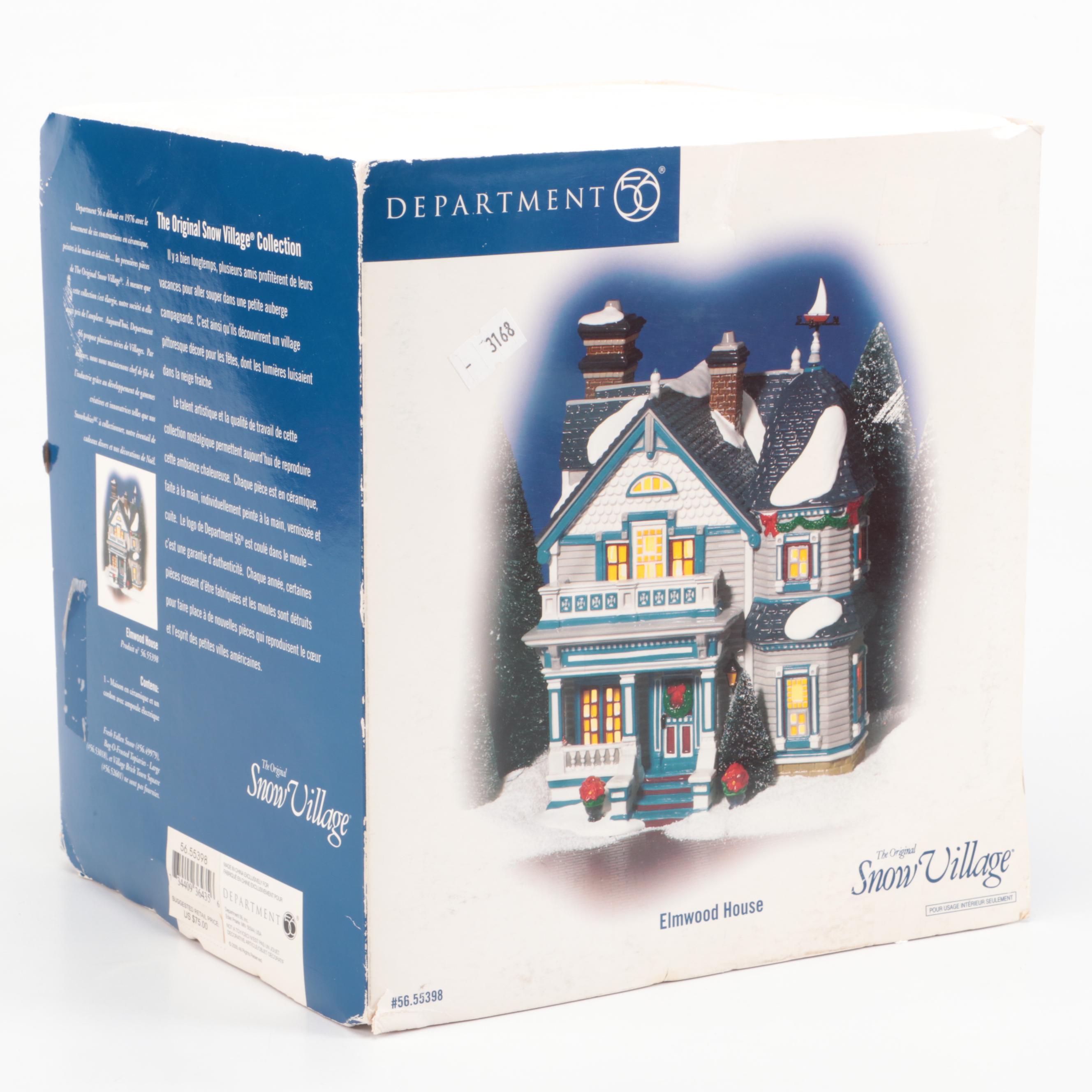 Department 56 "Hidden Ponds House" and More Christmas Village Decor