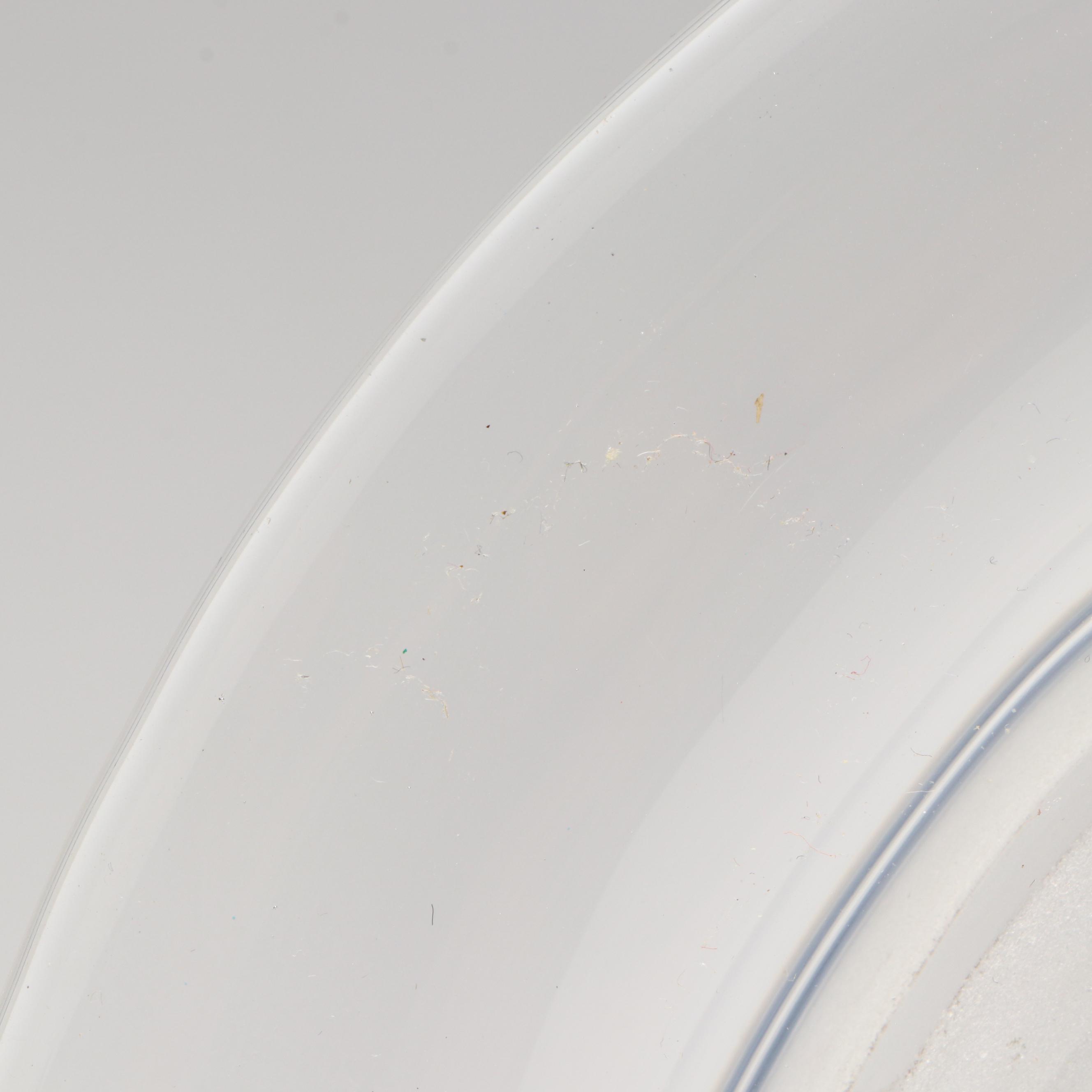 Daum Limited Edition George Gershwin Blue and Clear Crystal Plate