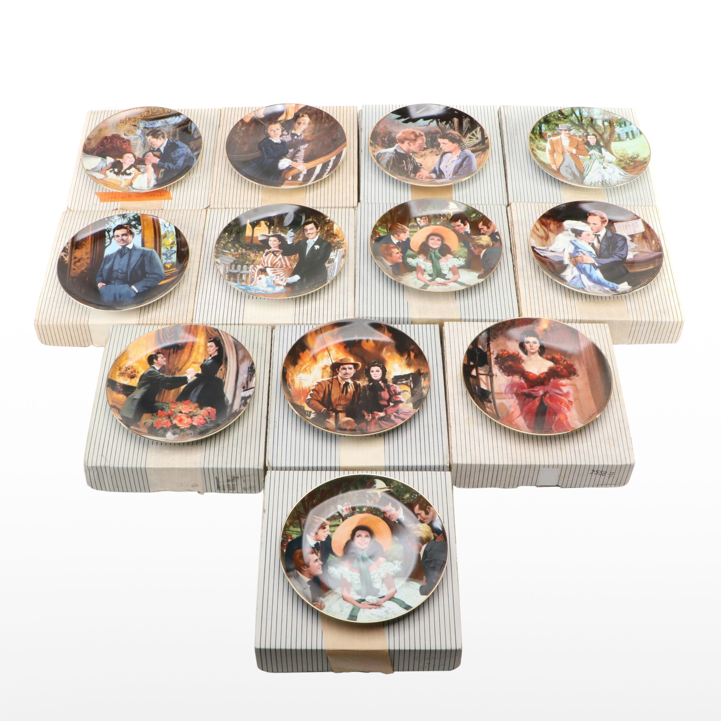 Howard Rogers for W.L. George "Gone with the Wind" Ceramic Collector Plates