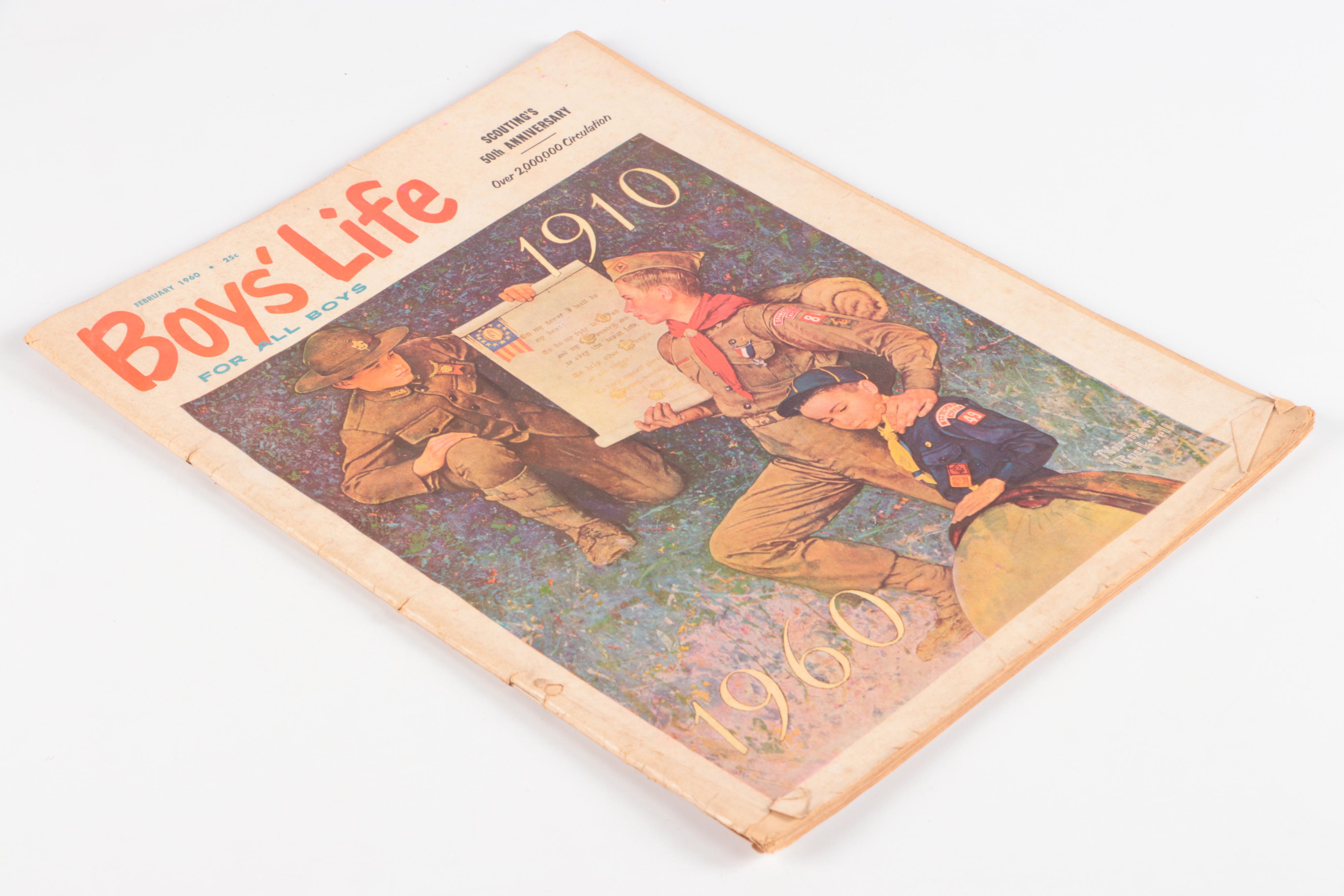 "Boys' Life" Magazine Collection, Mid-20th Century
