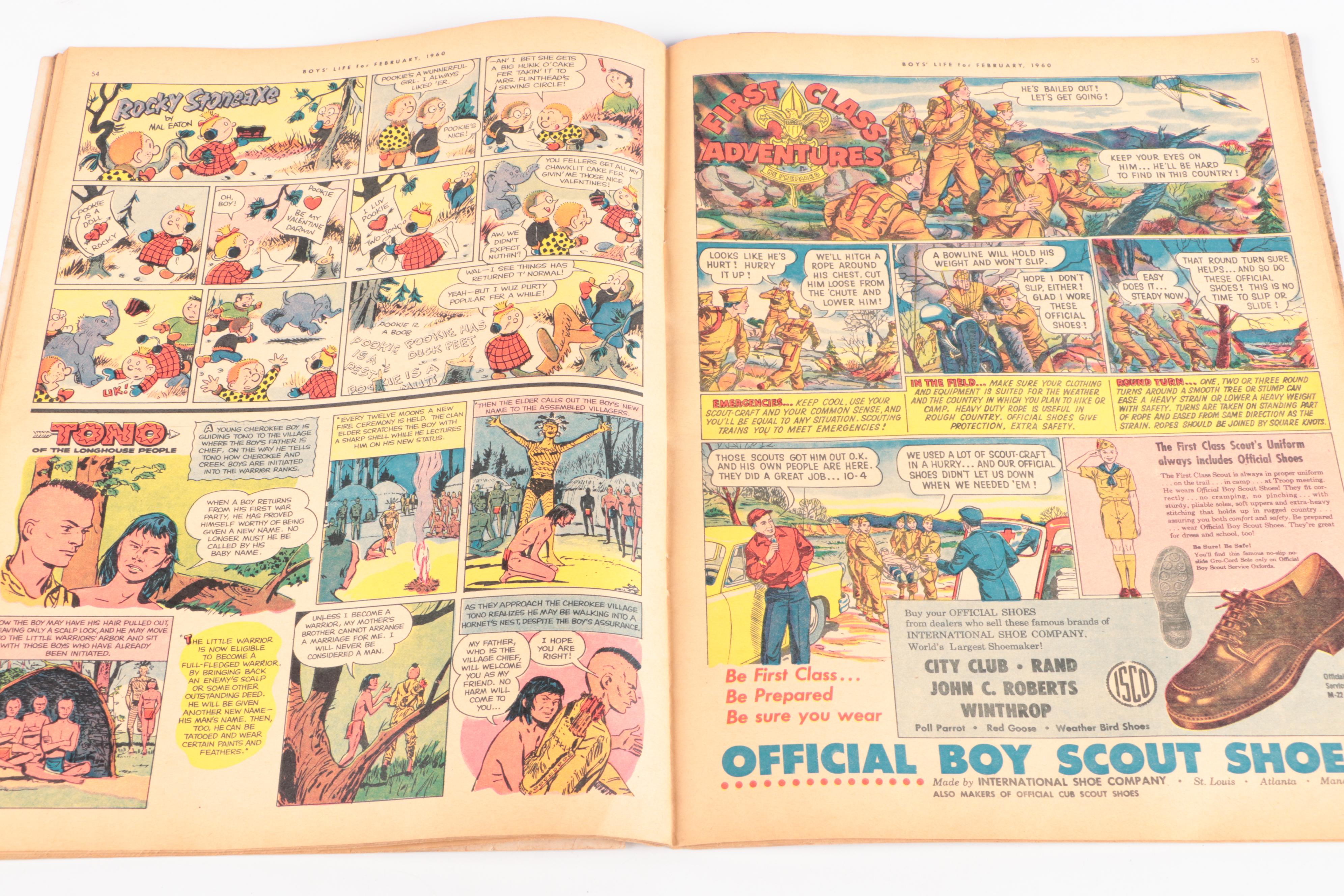 "Boys' Life" Magazine Collection, Mid-20th Century