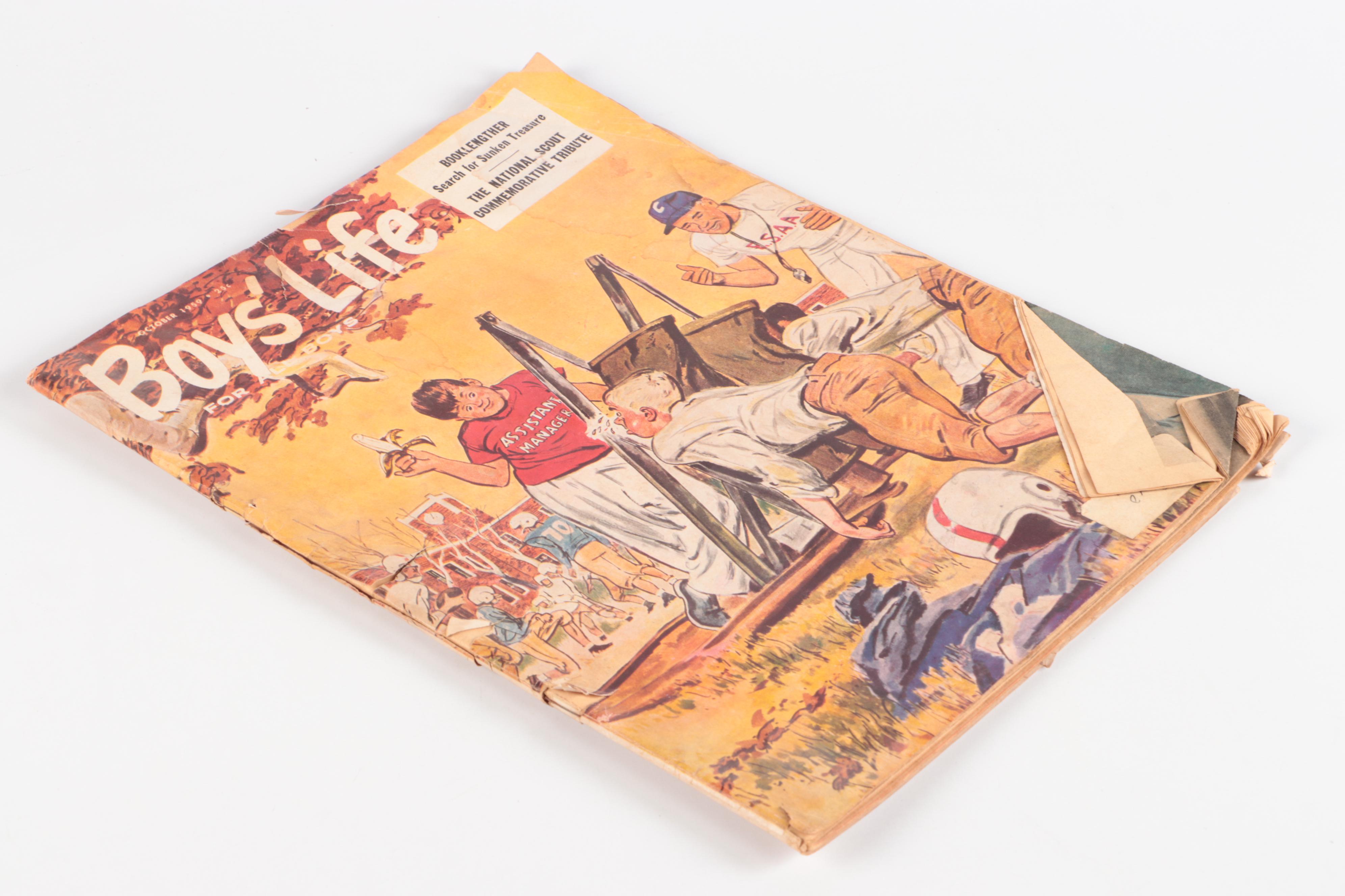 "Boys' Life" Magazine Collection, Mid-20th Century
