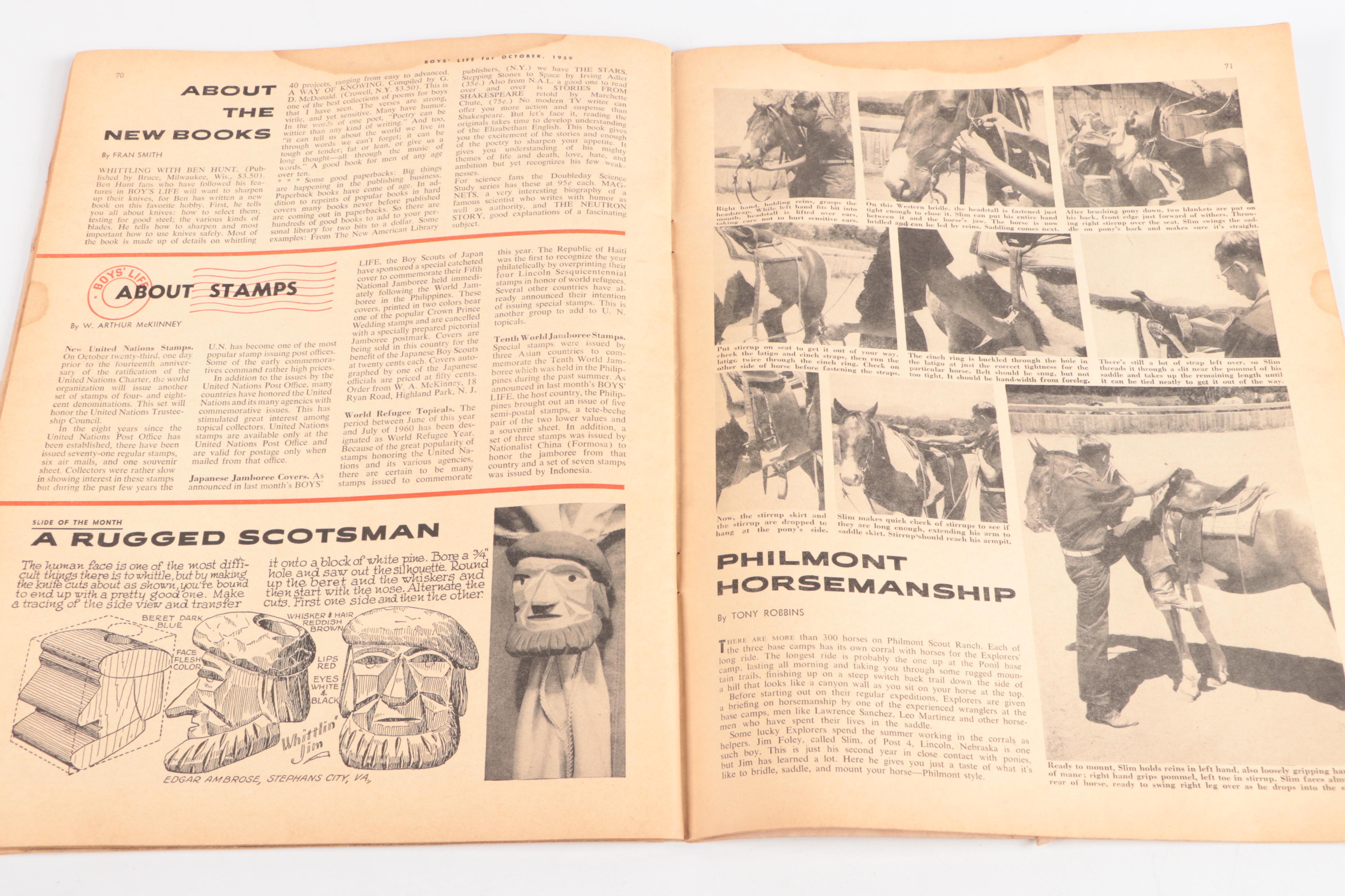 "Boys' Life" Magazine Collection, Mid-20th Century