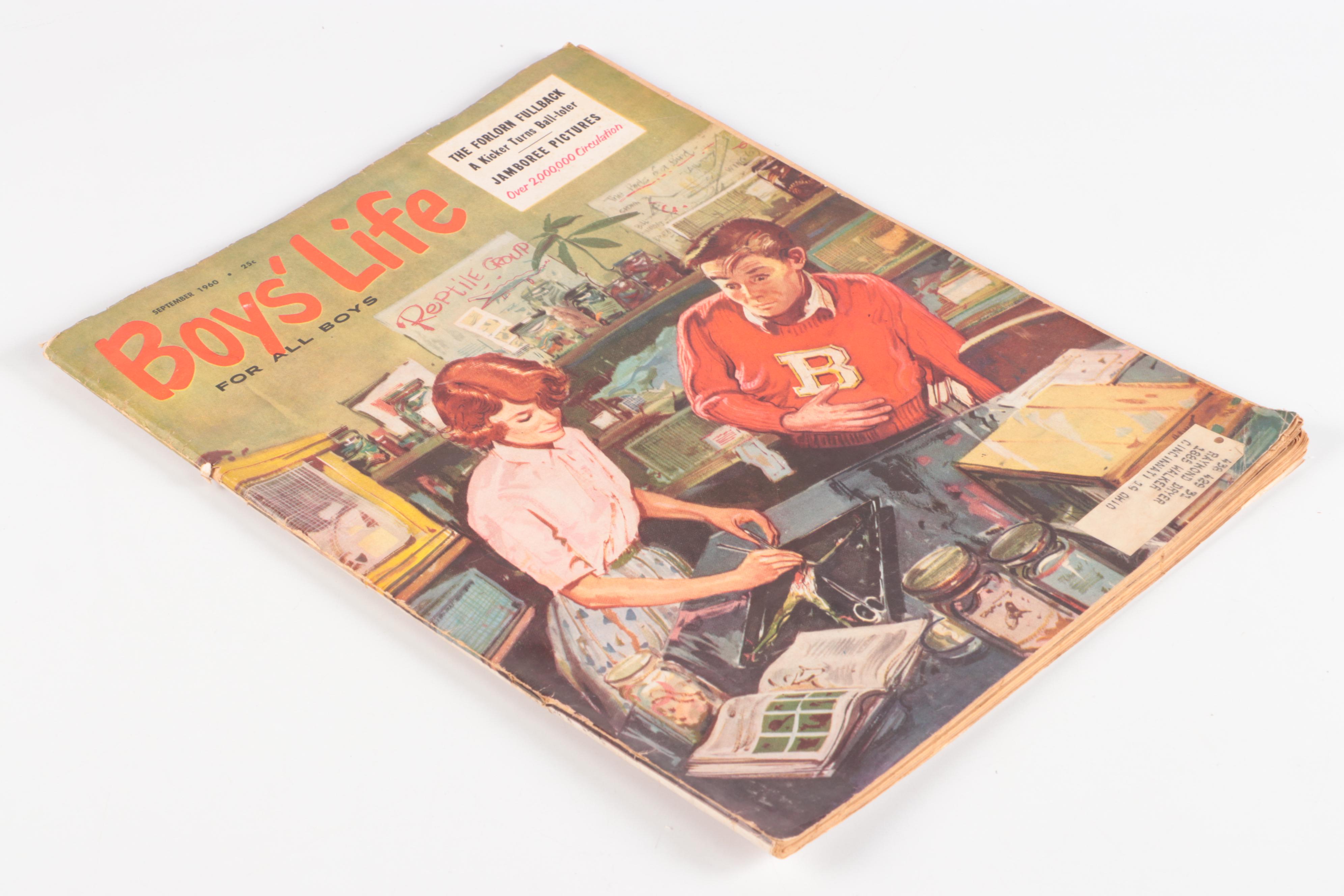 "Boys' Life" Magazine Collection, Mid-20th Century