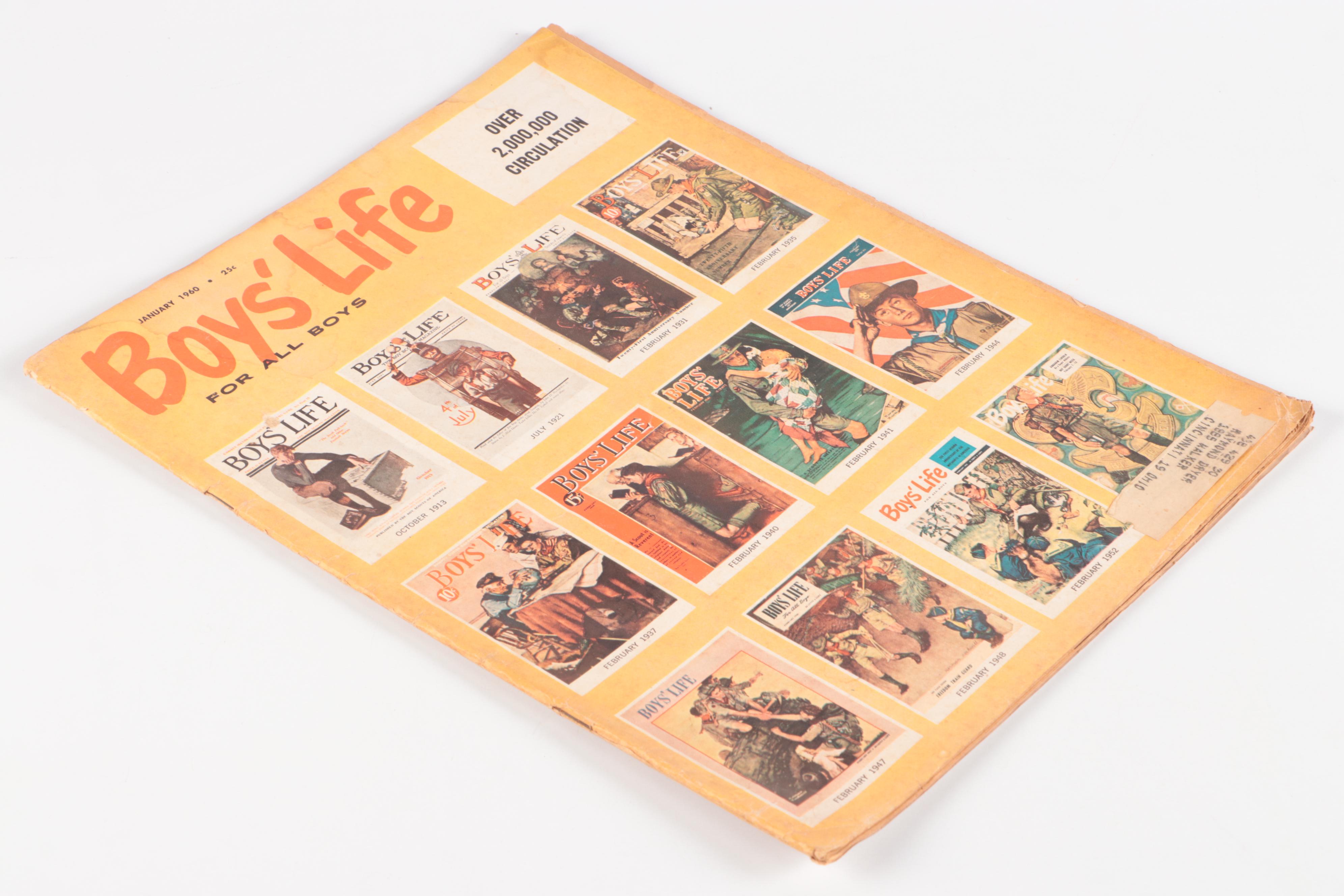 "Boys' Life" Magazine Collection, Mid-20th Century