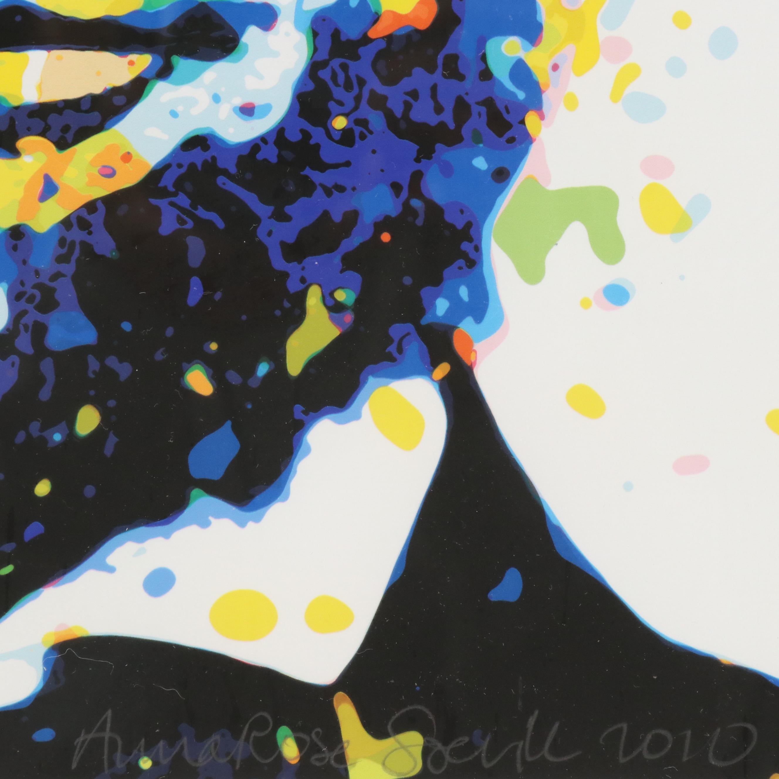 Anna Rose Soeull Stylized Portrait Giclée of Abraham Lincoln, 2010