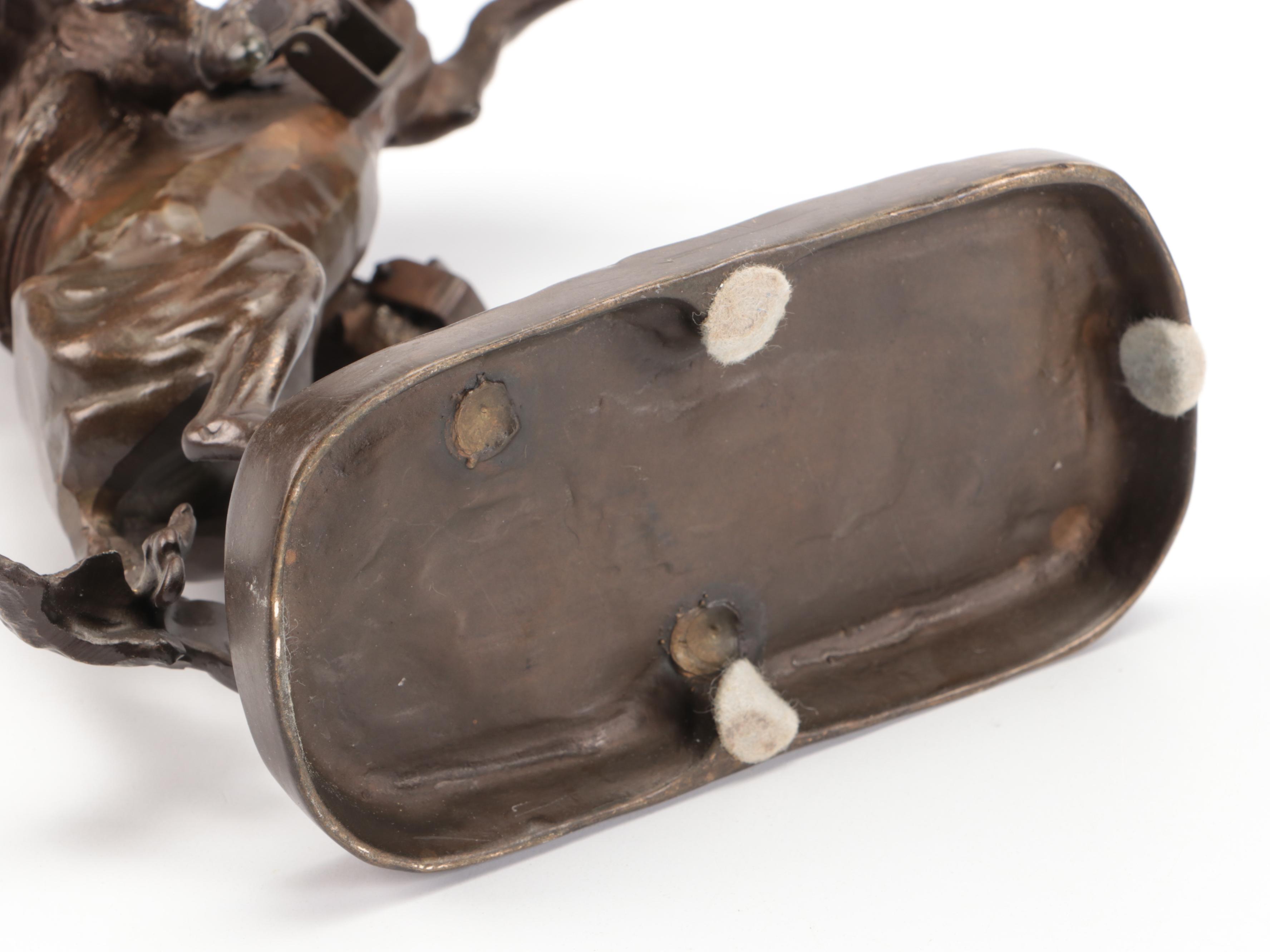 "The Mountain Man" and "Bronco Buster" After Frederic Remington