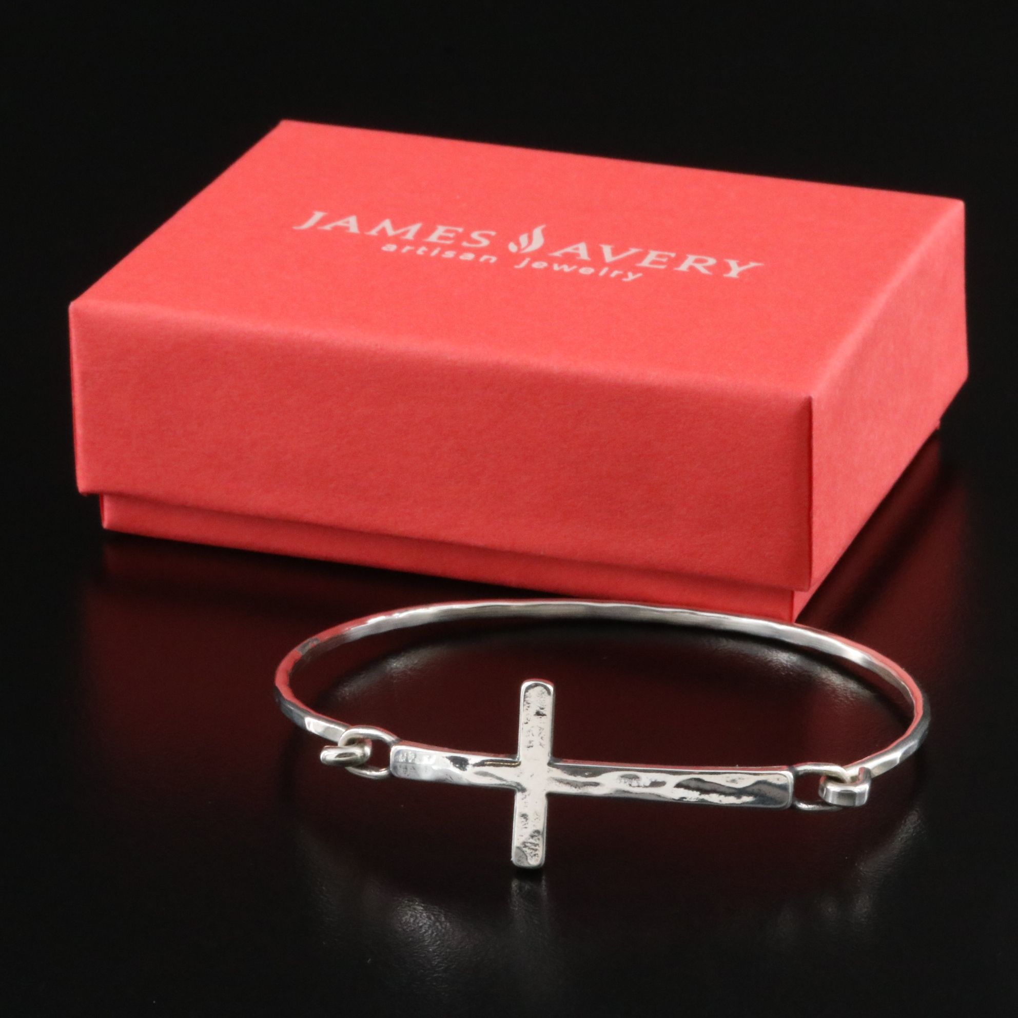 James Avery Sterling Cross Bracelet