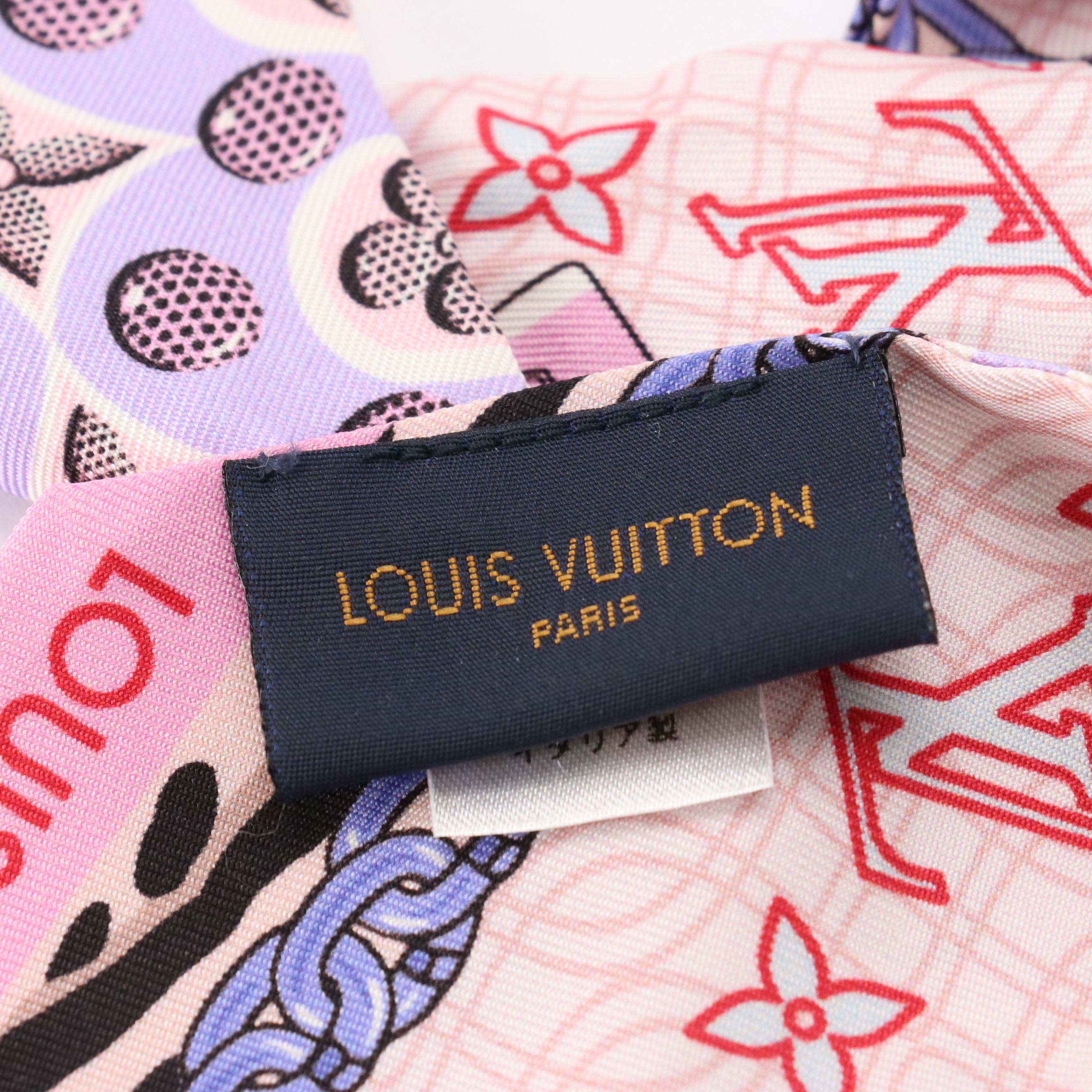 Louis Vuitton Silk Twill Bandeau Scarf