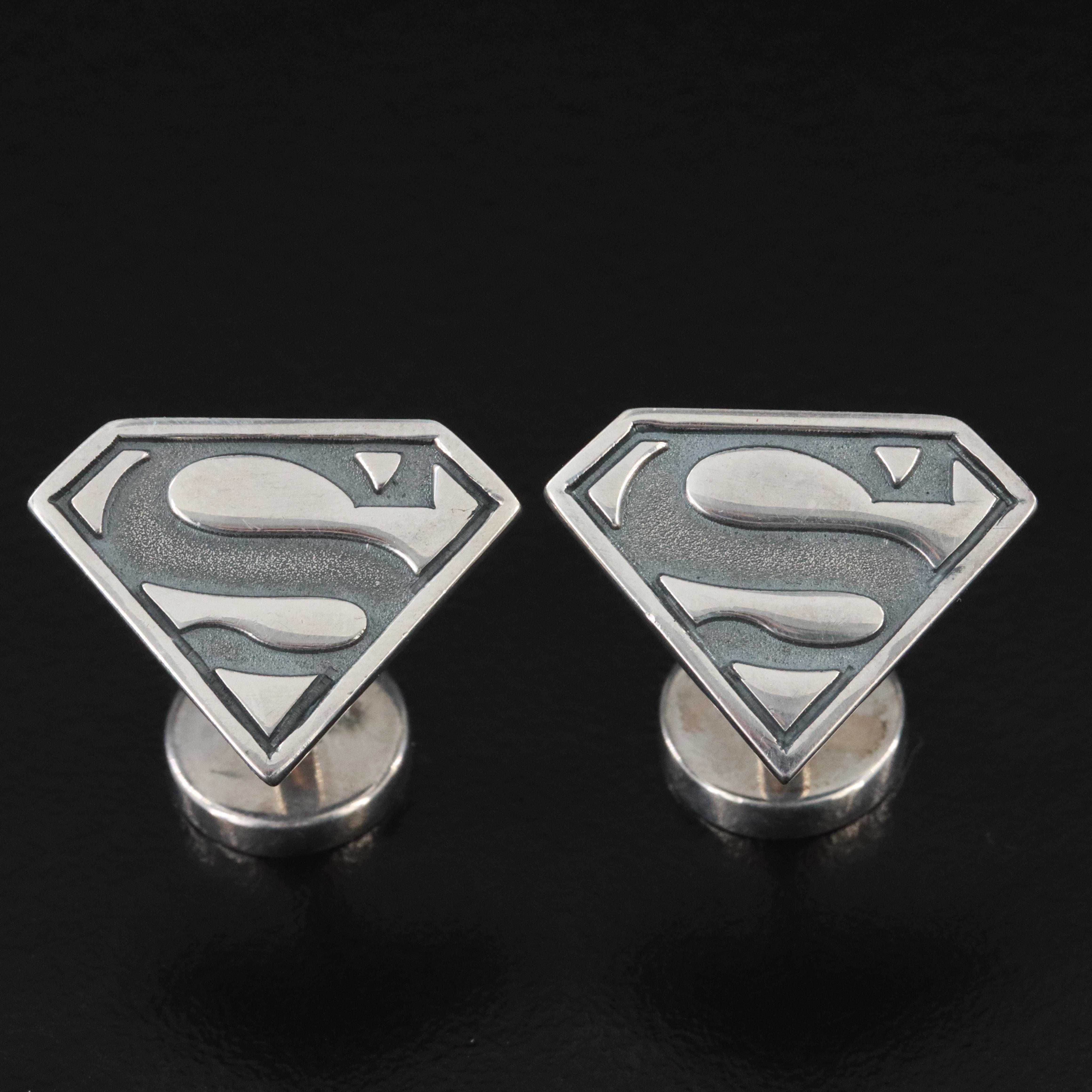 DC Comics Superman Sterling Cufflinks