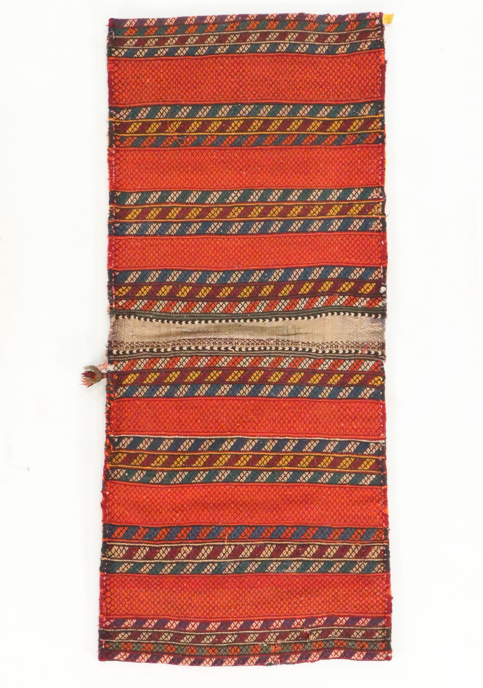 Handwoven Persian Bakhtiari Saddle Bag