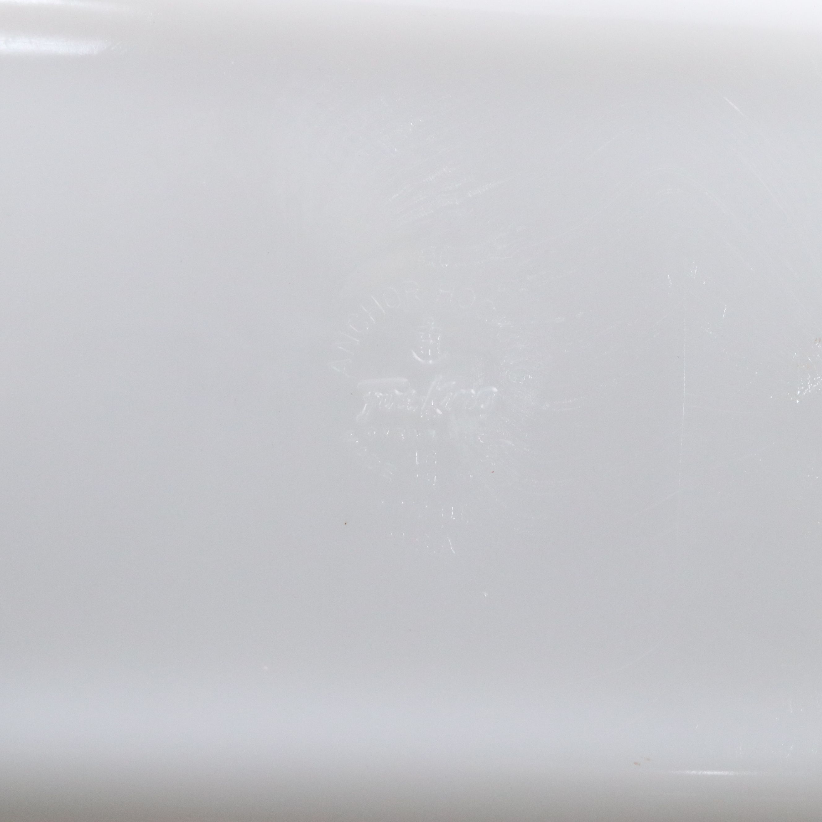 Fire-King "King Wheat" Baking Dishes with Other Milk Glass Serving Pieces