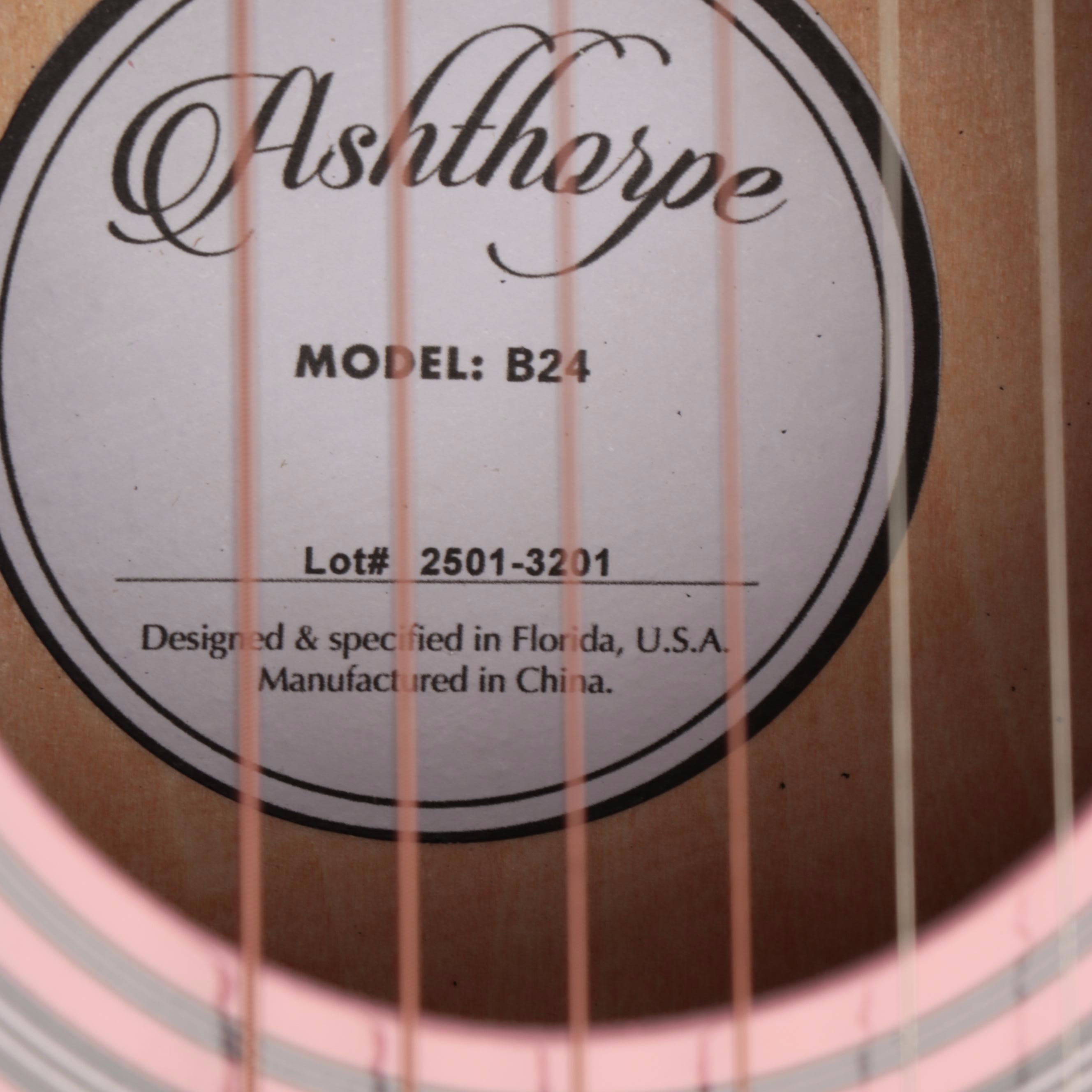 Taylor Swift Decal-Signed Ashthorpe Acoustic Guitar, JSA