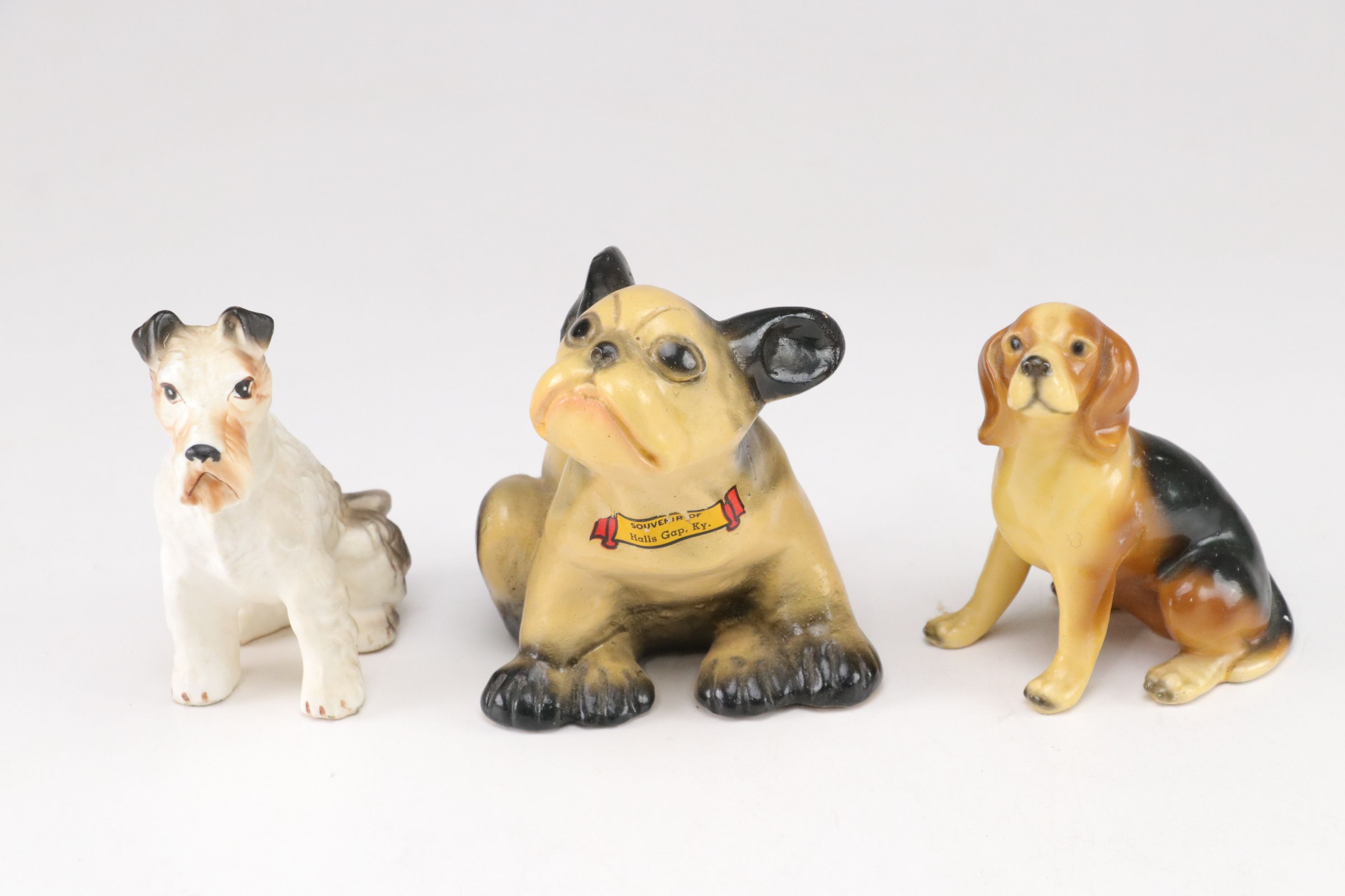 Ceramic & Porcelain Assorted Dog Figurines