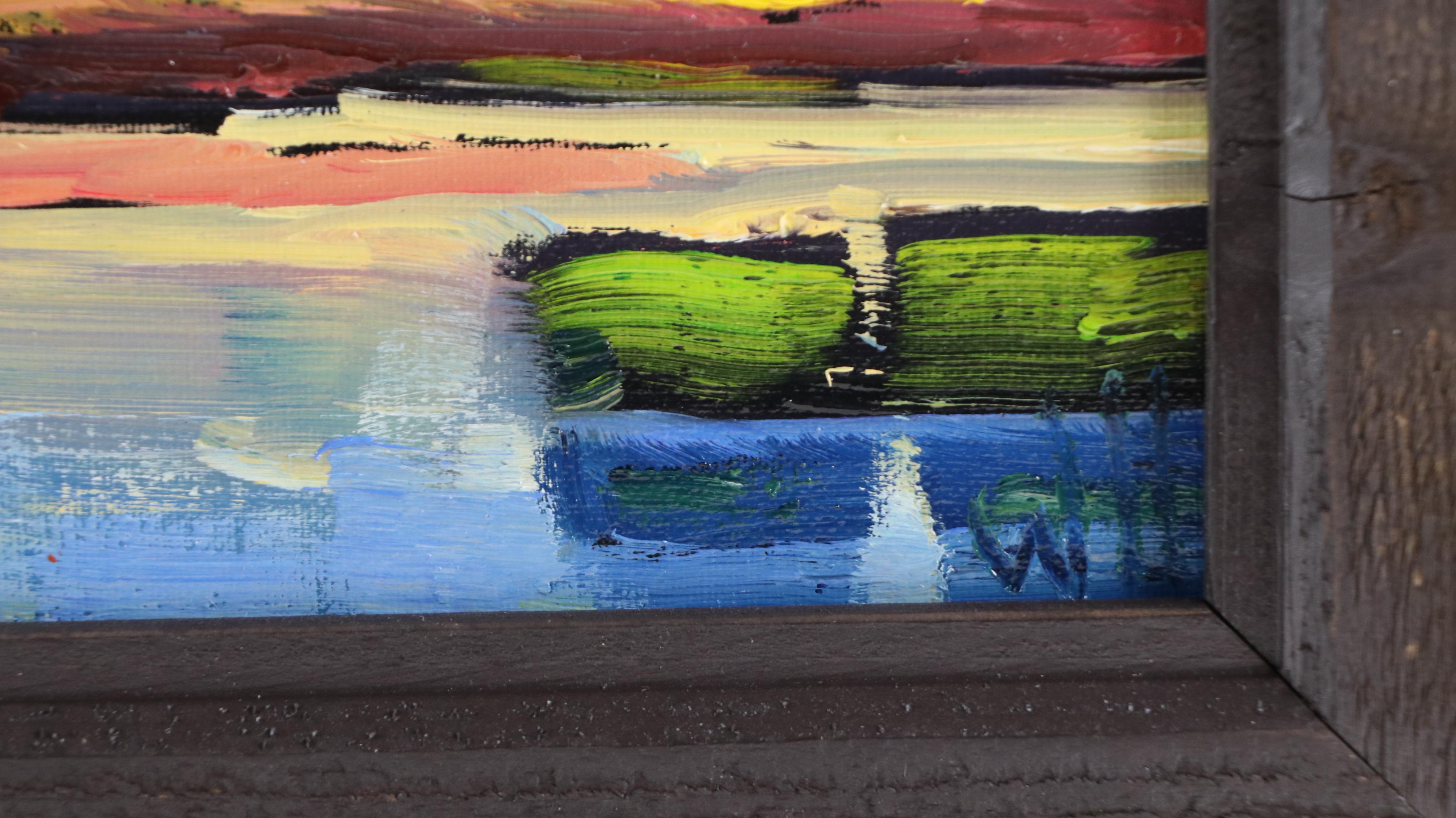 William Hawkins Sunset Landscape Oil Painting, 2025