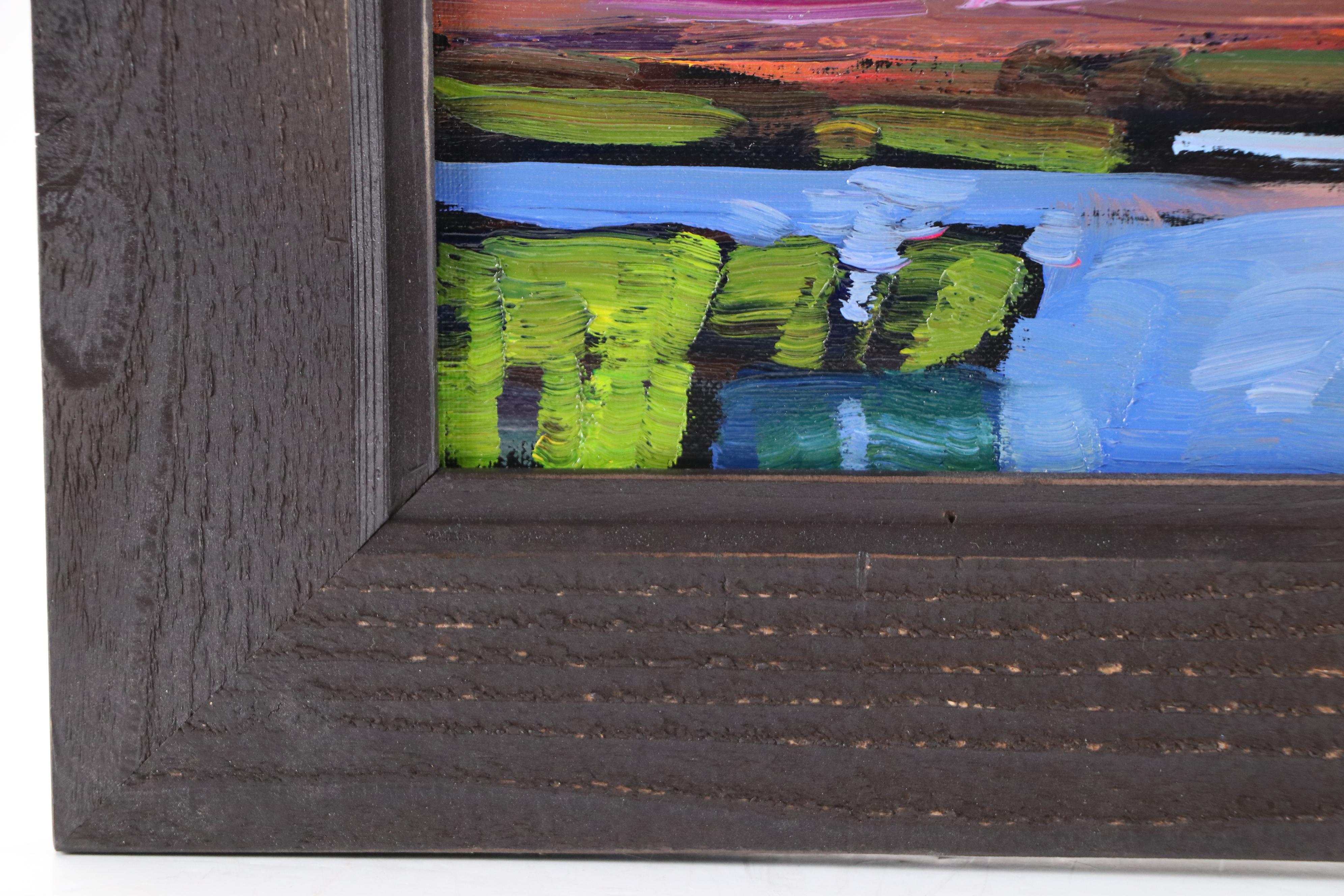 William Hawkins Sunset Landscape Oil Painting, 2025