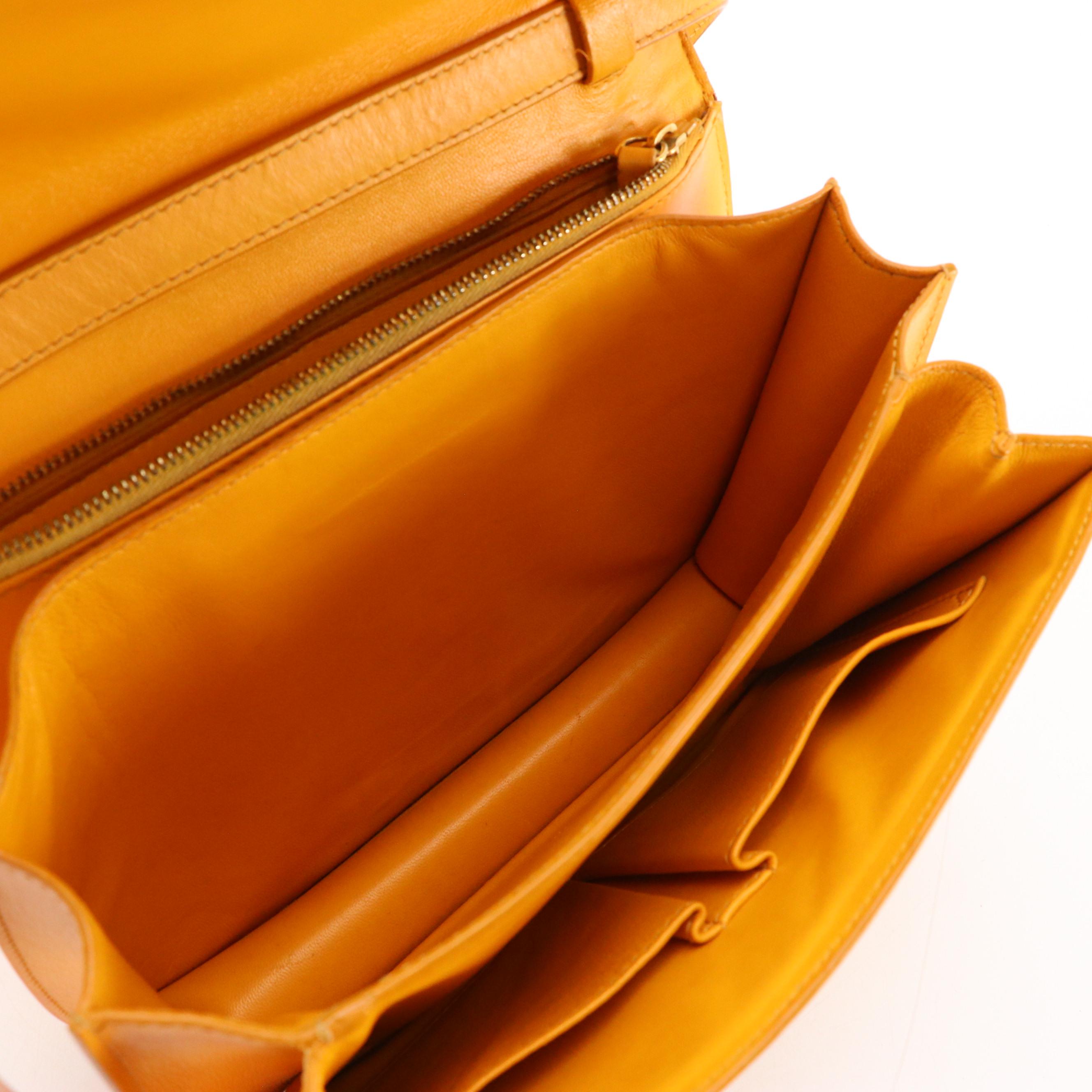 Céline Classic Box Flap Crossbody Bag in Smooth Calfskin Leather