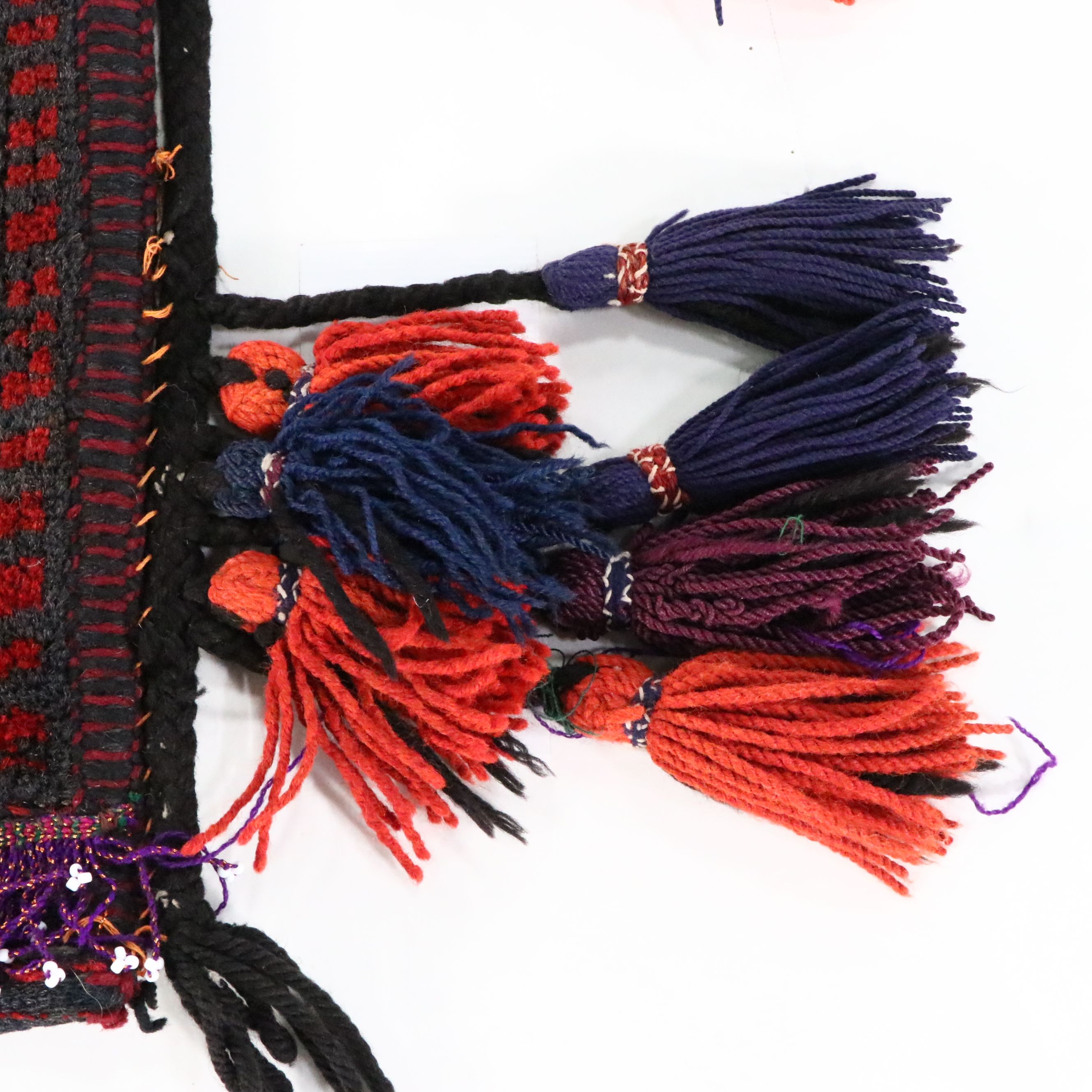 2'6 x 4' Hand-Knotted Afghan Baluch Balisht Bag Cushion Cover