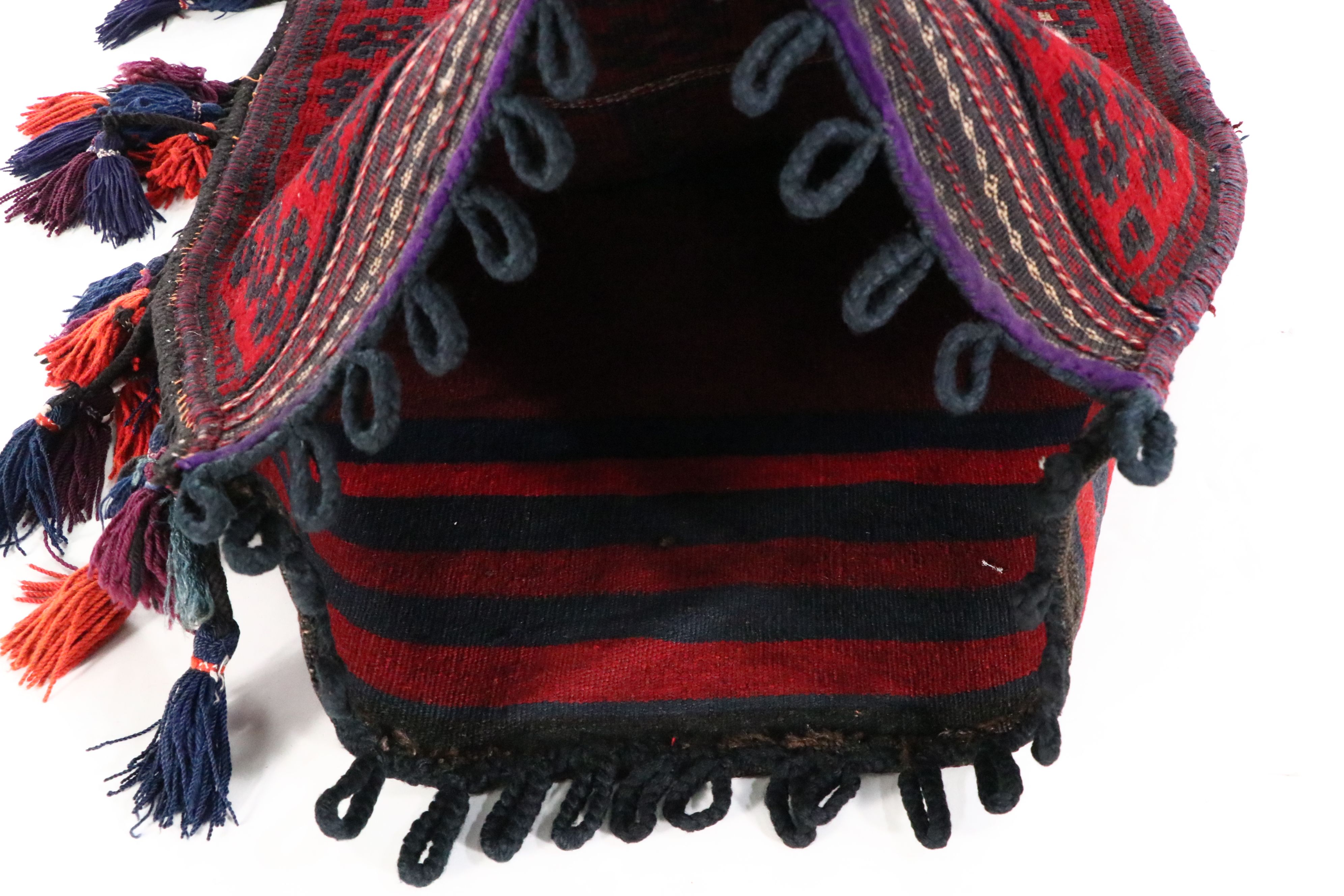 2'6 x 4' Hand-Knotted Afghan Baluch Balisht Bag Cushion Cover