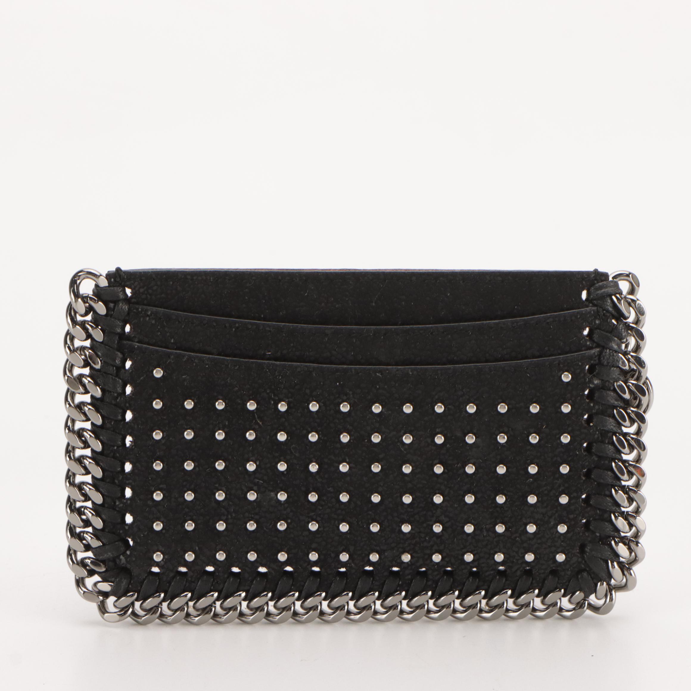 Stella McCartney Studded Falabella Card Case
