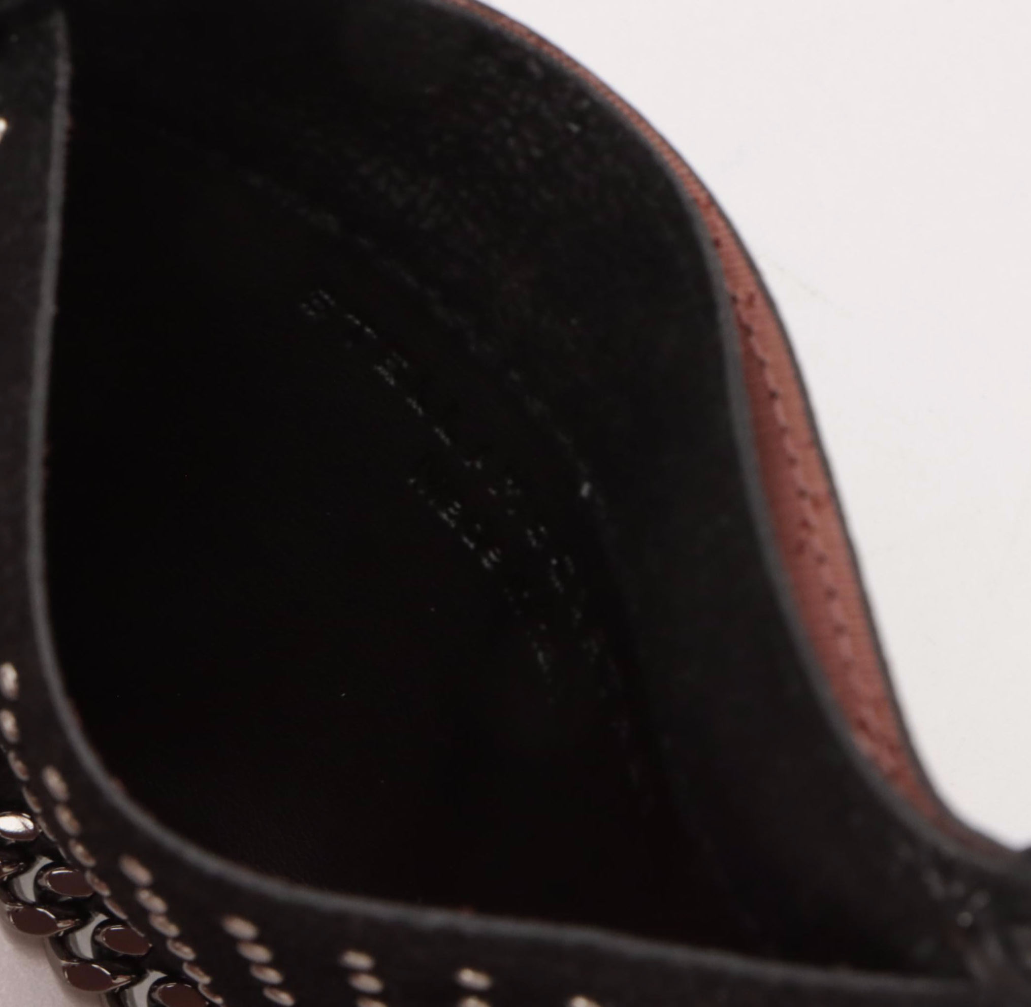 Stella McCartney Studded Falabella Card Case