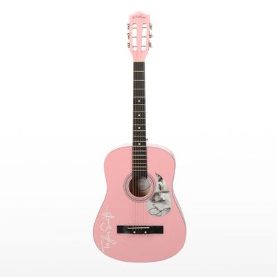 Taylor Swift Decal-Signed Ashthorpe Acoustic Guitar, JSA Taylor Swift Decal-Signed Ashthorpe Acoustic Guitar, JSA