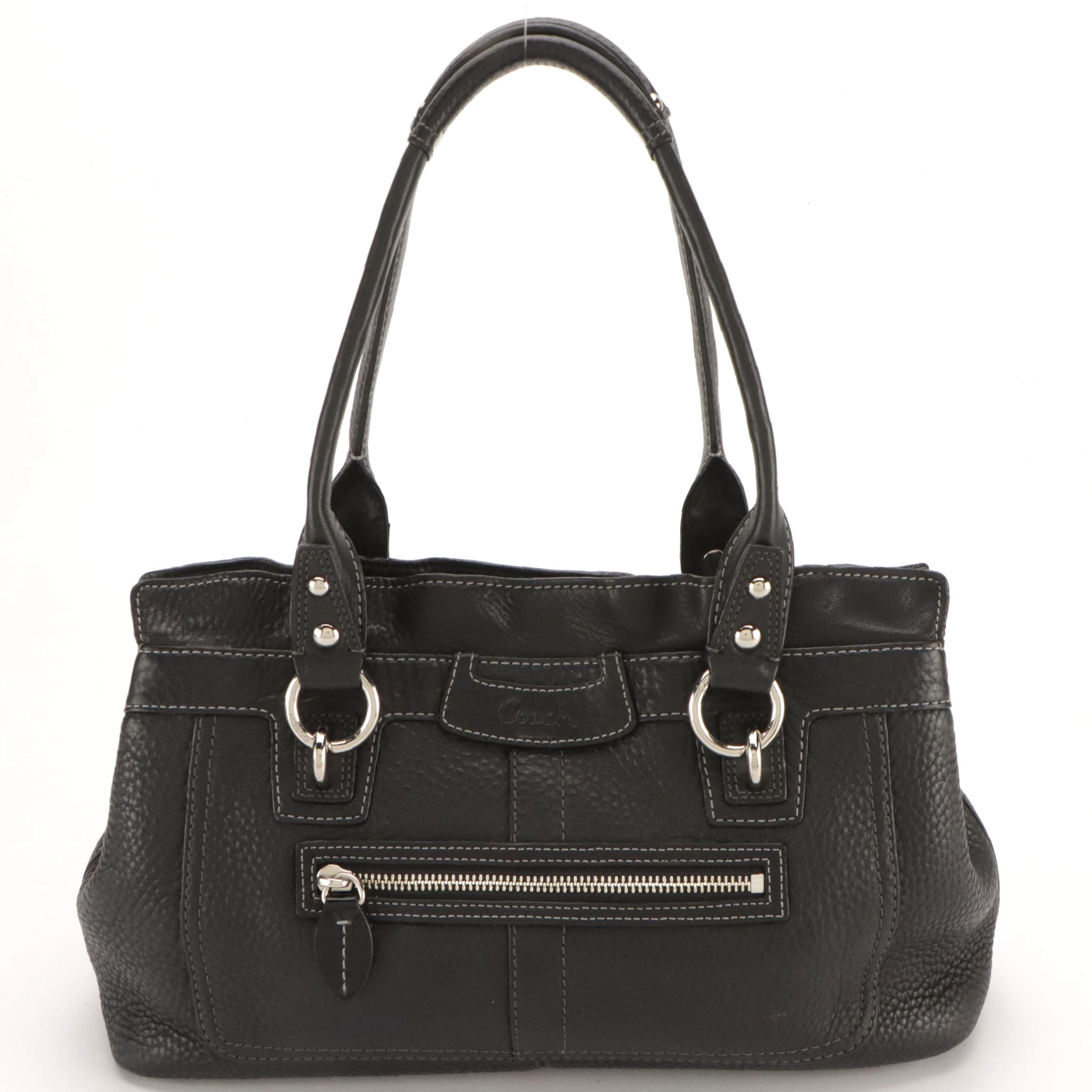 Coach Penelope 13164 Satchel in Pebbled Leather