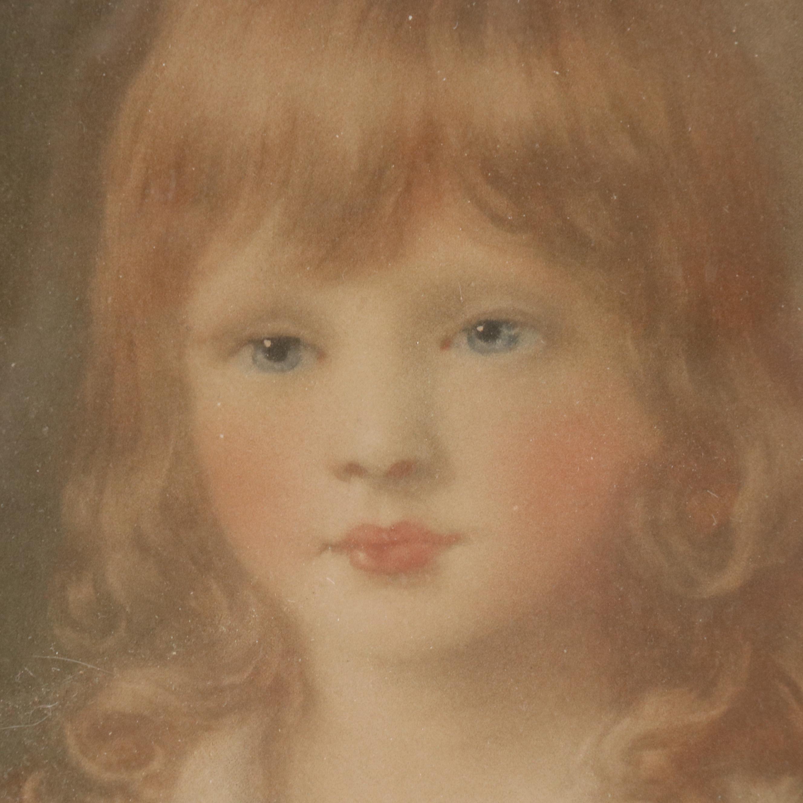 Hand-Colored Mezzotint After After Thomas Gainsborough "H.R.H. Prince Octavius"