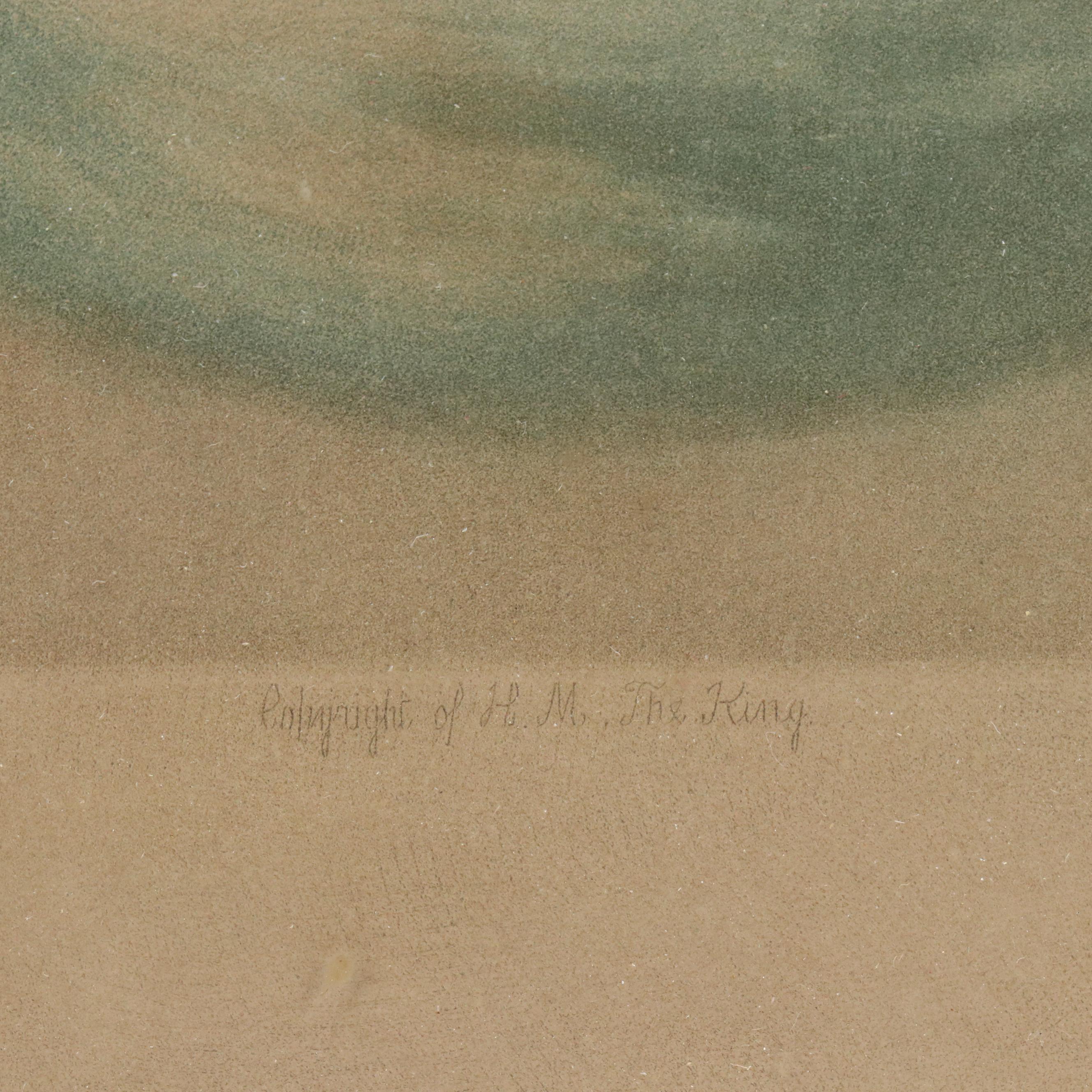 Hand-Colored Mezzotint After After Thomas Gainsborough "H.R.H. Prince Octavius"