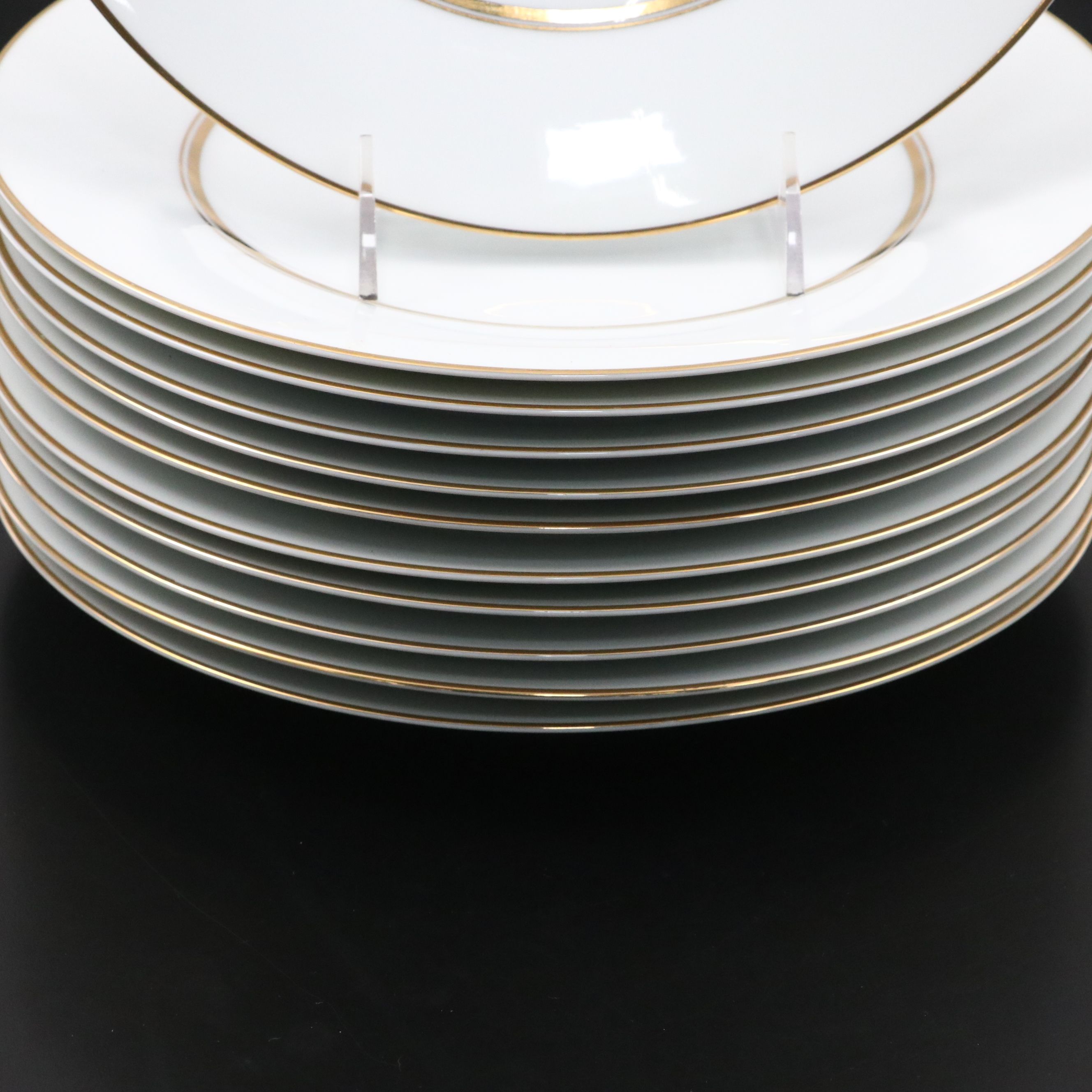 Noritake "Gloria" Porcelain Dinner Plates, 1964-1974