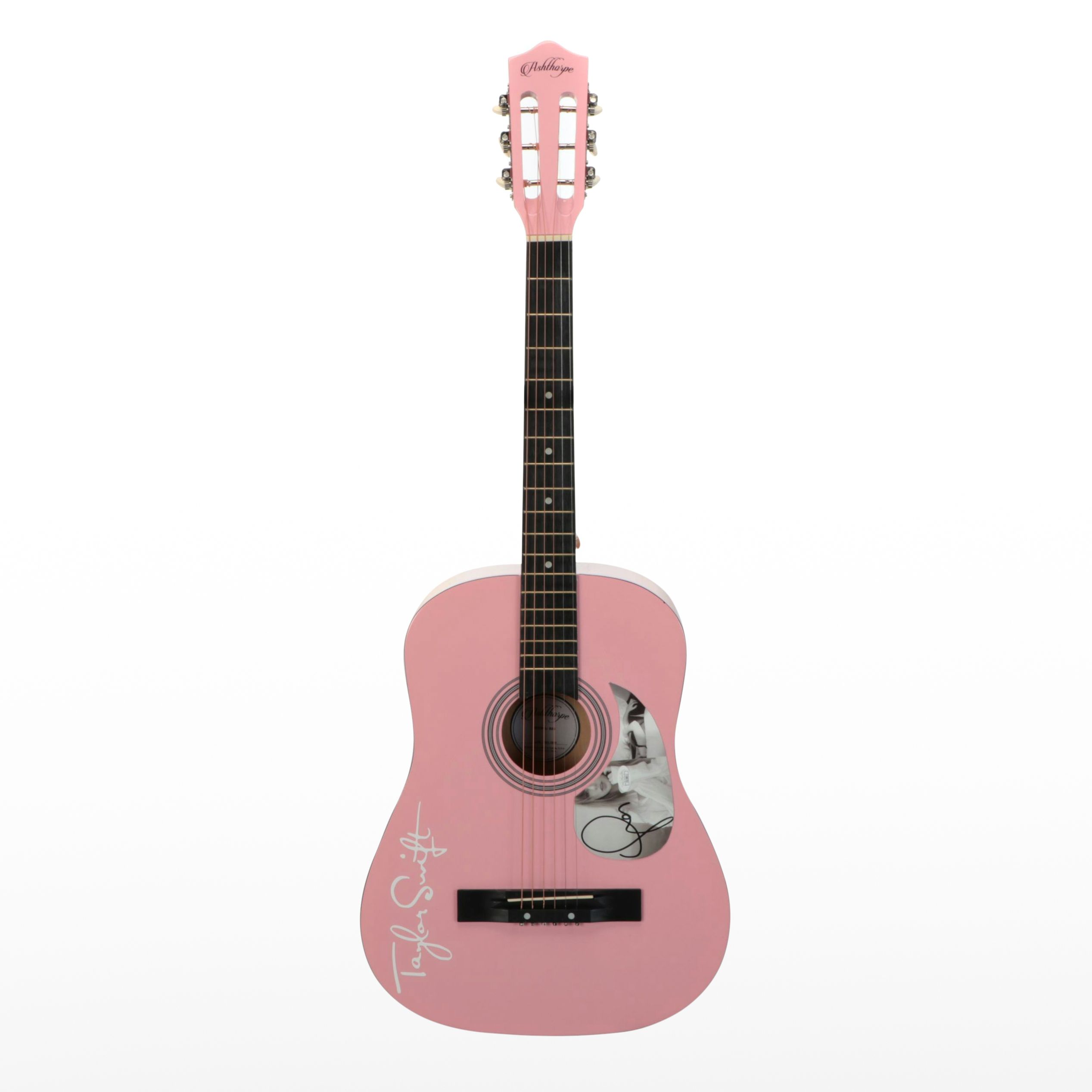Taylor Swift Decal-Signed Ashthorpe Acoustic Guitar, JSA
