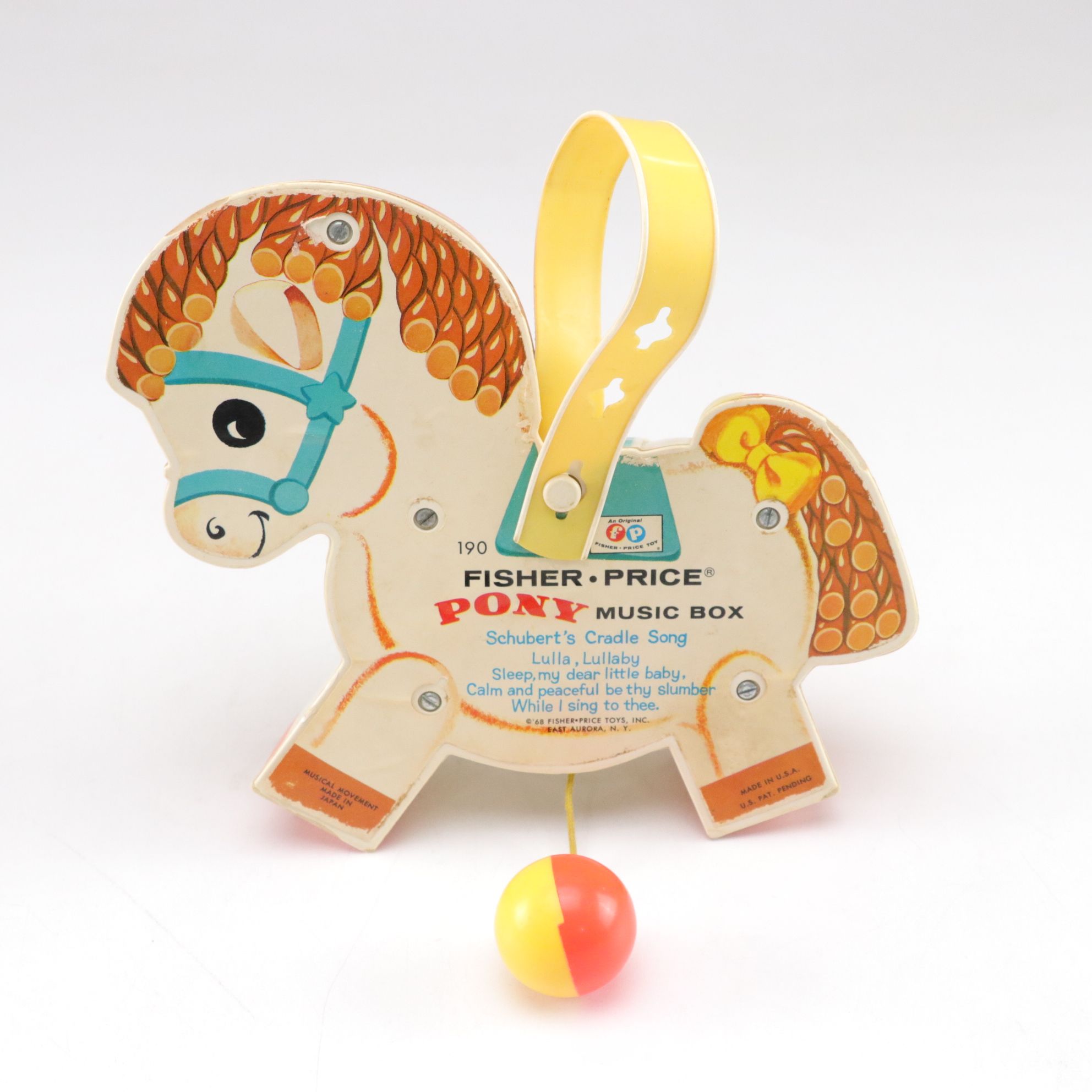 Fisher-Price Pony Music Box & Squeaky Toys