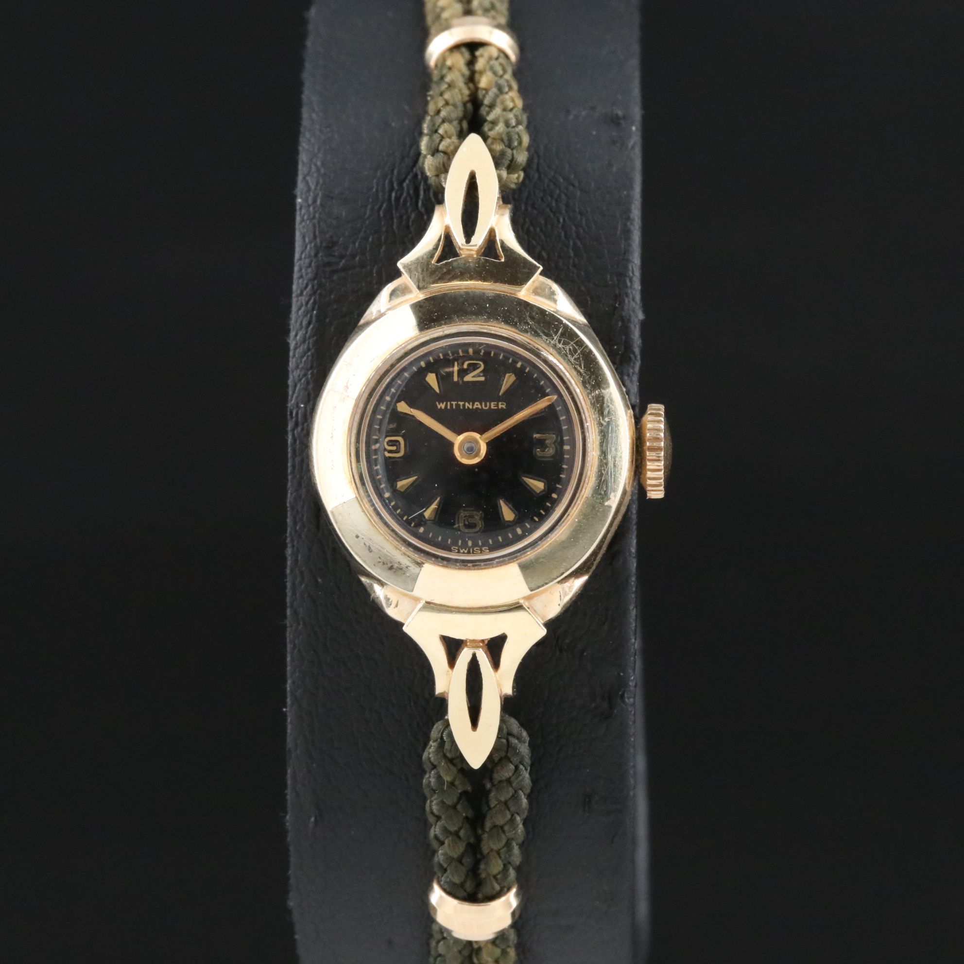 14K Wittnauer "Golden Princess" Swiss Stem Wind Watch