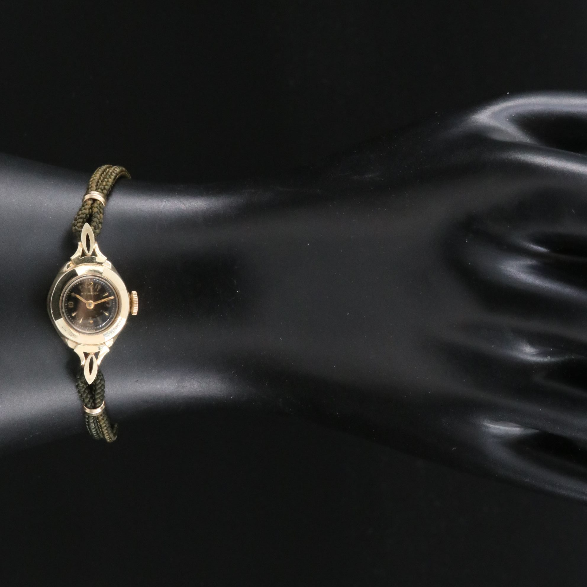 14K Wittnauer "Golden Princess" Swiss Stem Wind Watch