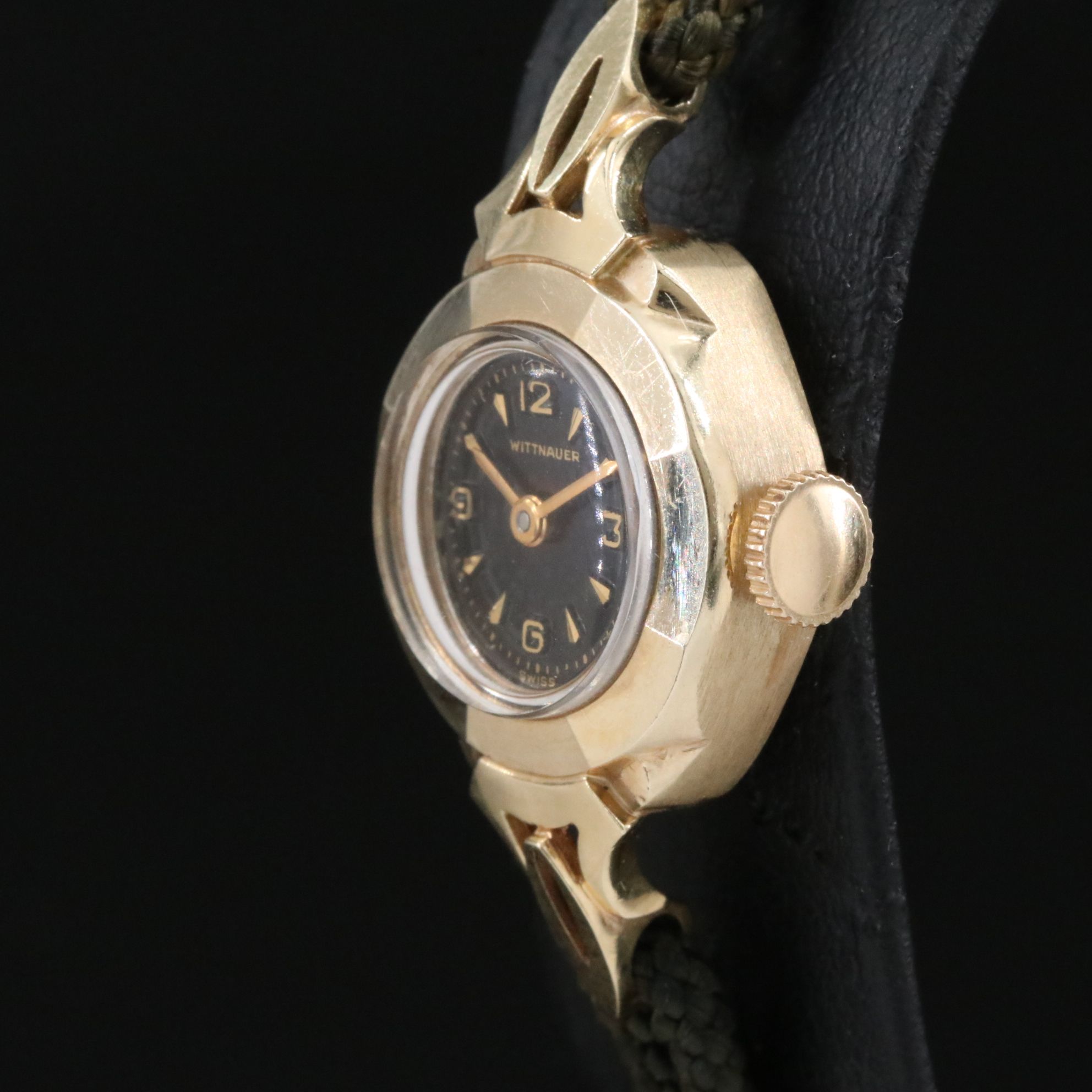 14K Wittnauer "Golden Princess" Swiss Stem Wind Watch