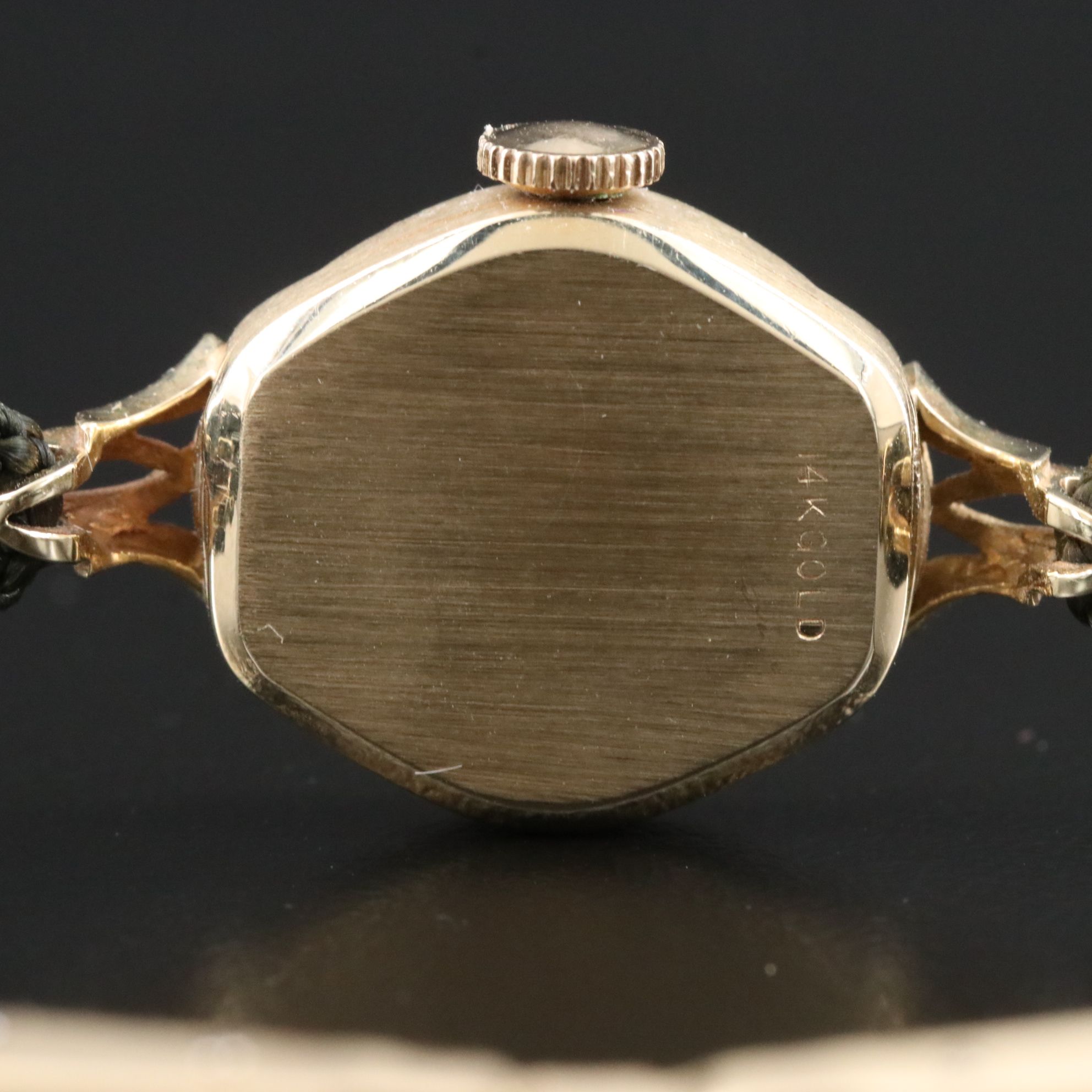 14K Wittnauer "Golden Princess" Swiss Stem Wind Watch