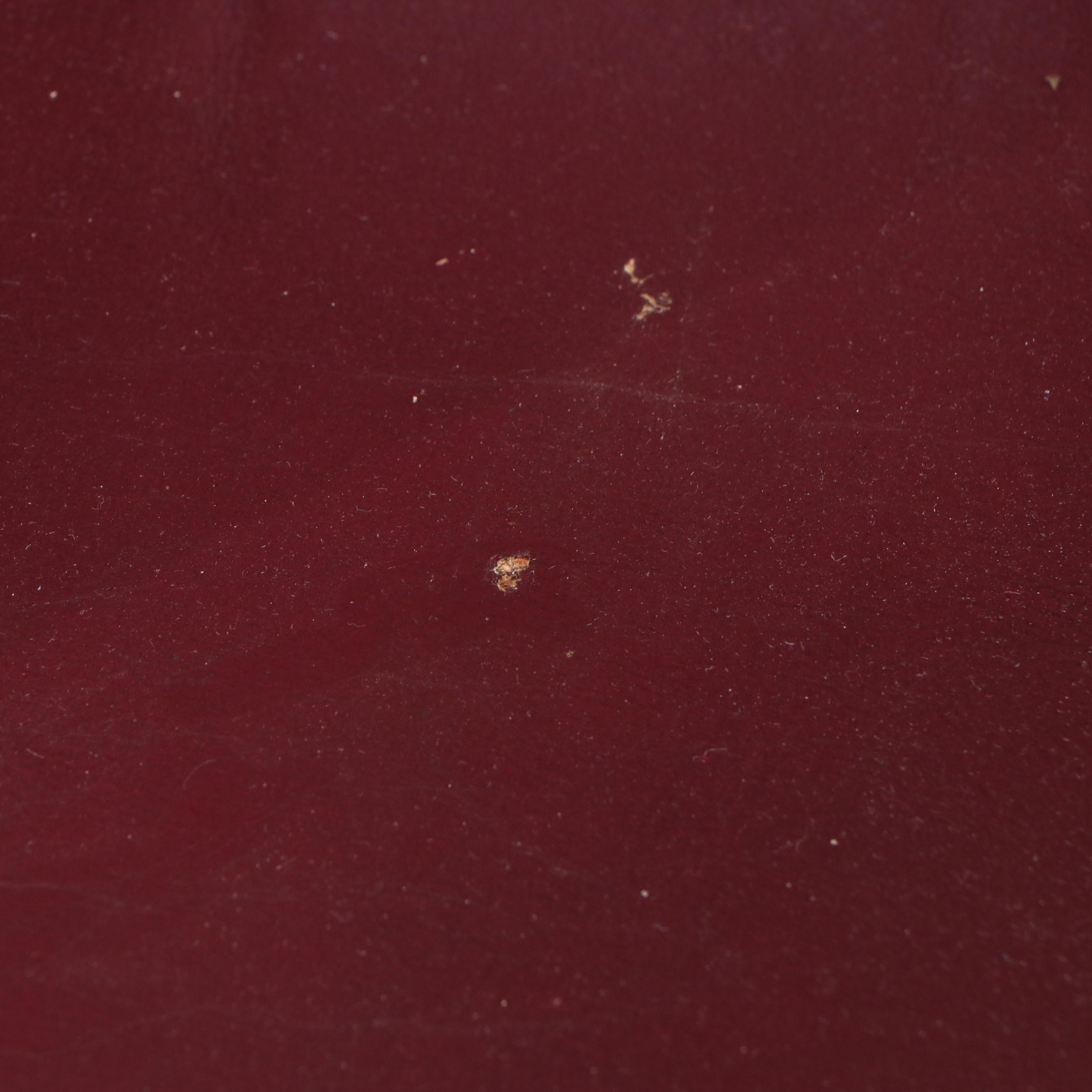 La-Z-Boy Red Leather Recliner