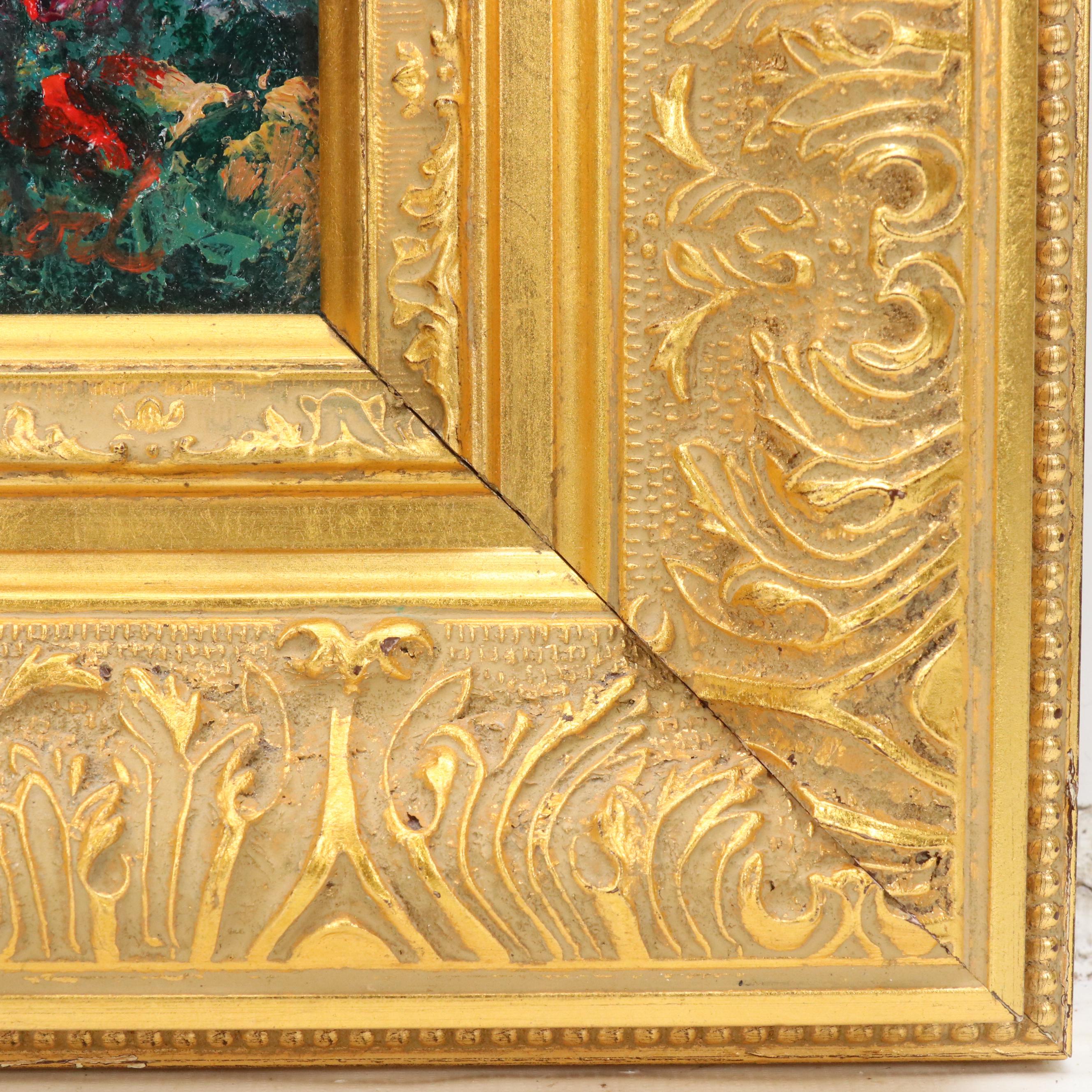 Ann Harrod Impressionist Style Coastal Landscape Acrylic Painting