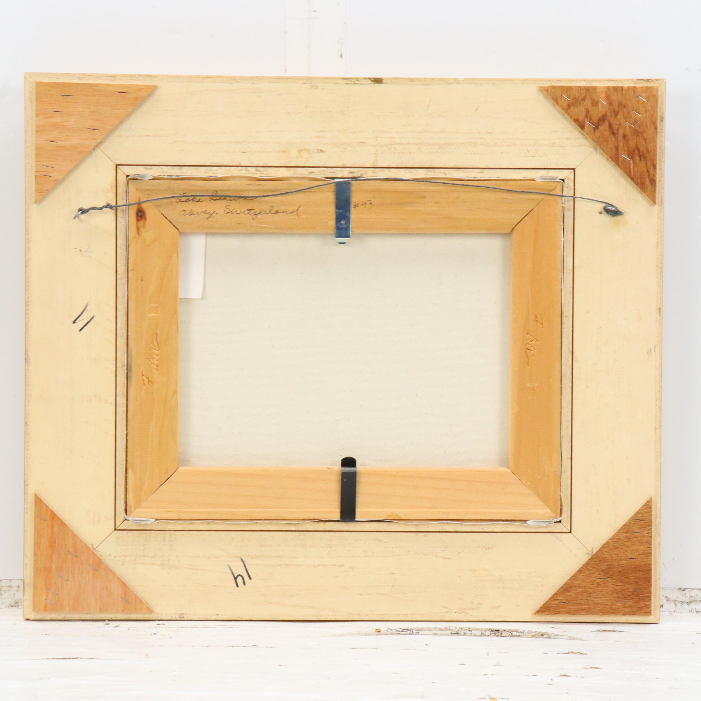 Ann Harrod Impressionist Style Coastal Landscape Acrylic Painting