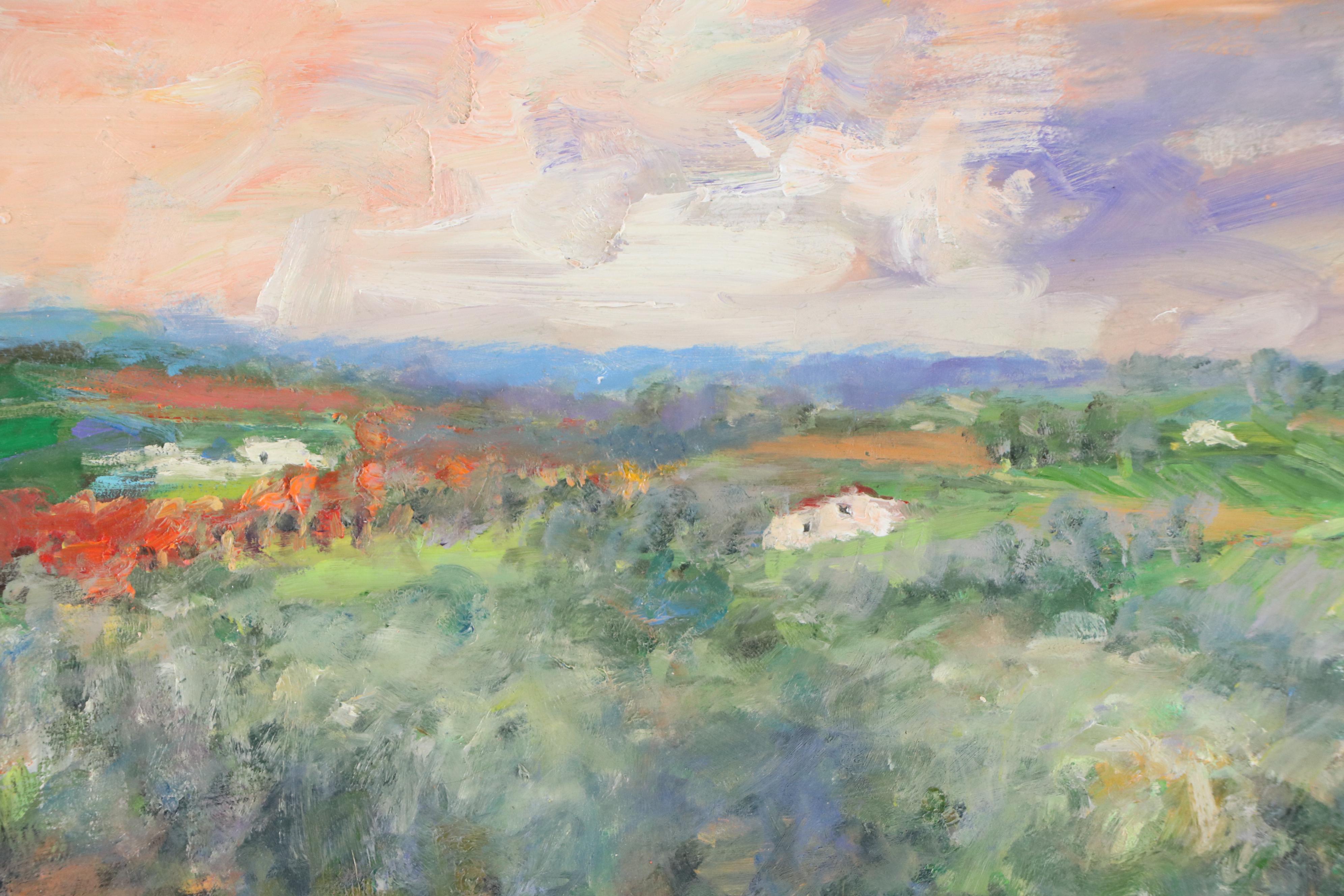 Nino Pippa Oil Painting "Sardinia - Olive Grove," 2023