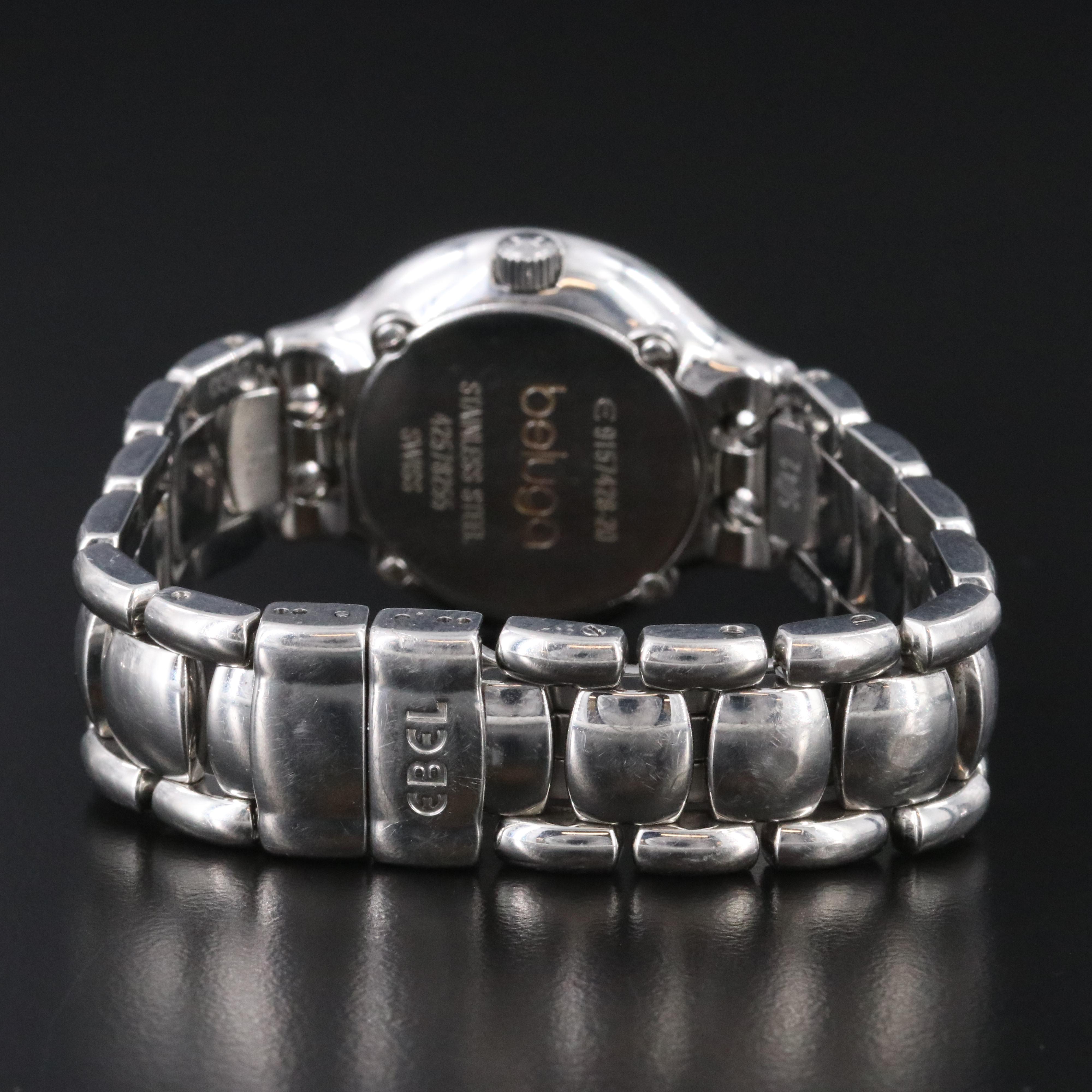 Ebel Beluga Mother-of-Pearl Diamond Dial and Case 9157428-20 Watch