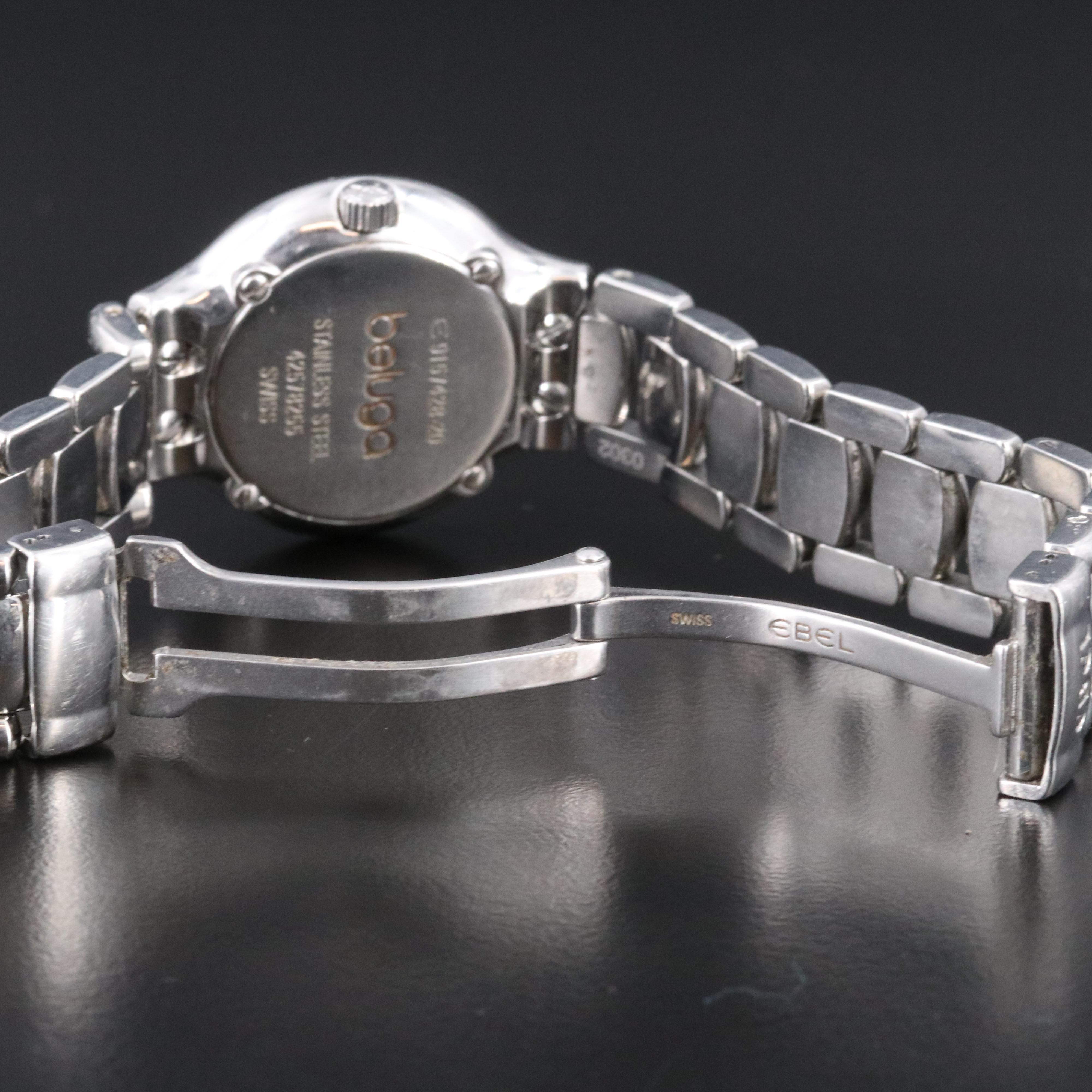 Ebel Beluga Mother-of-Pearl Diamond Dial and Case 9157428-20 Watch